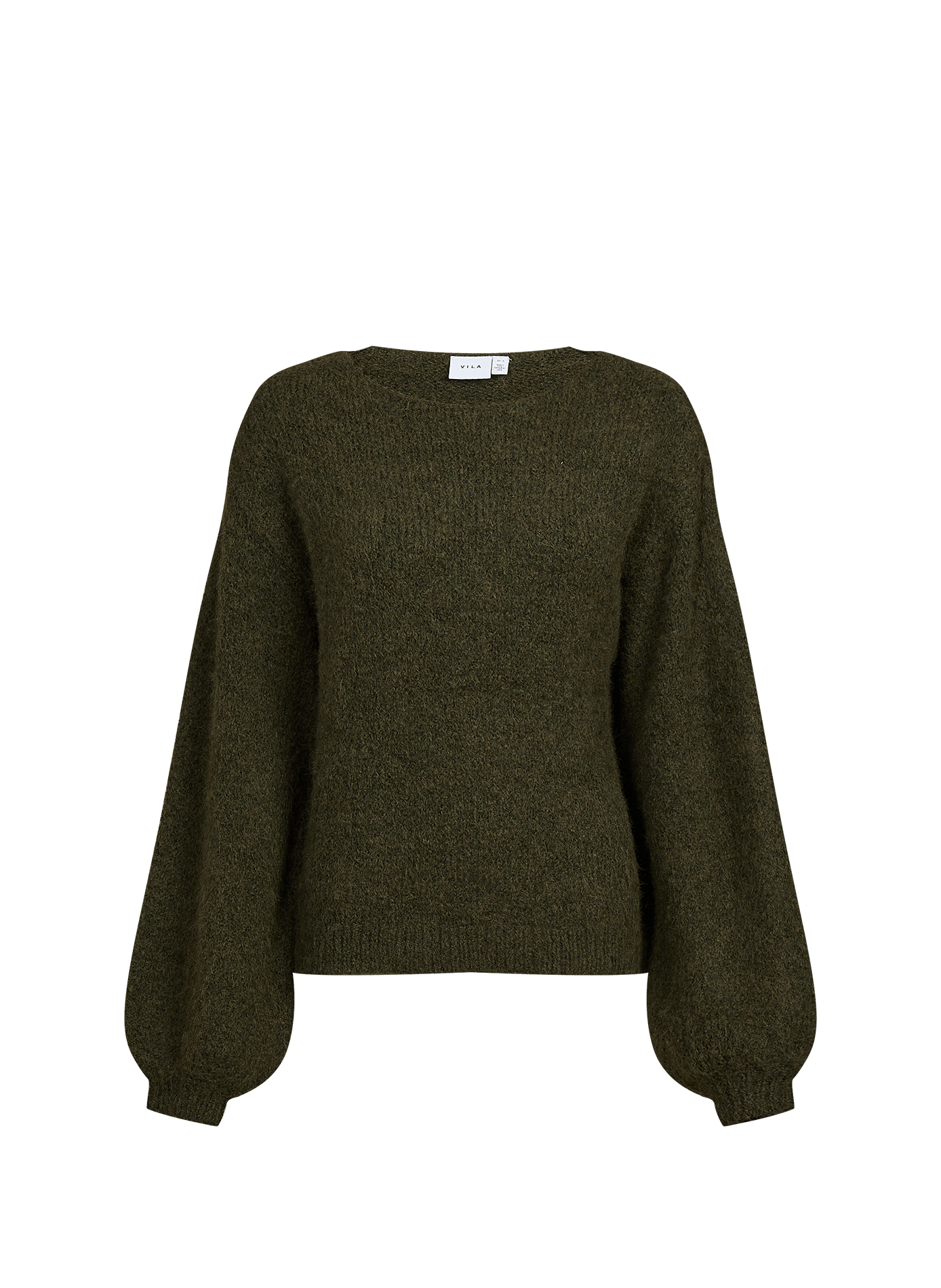 Round-neck jumper  VILA Khaki
