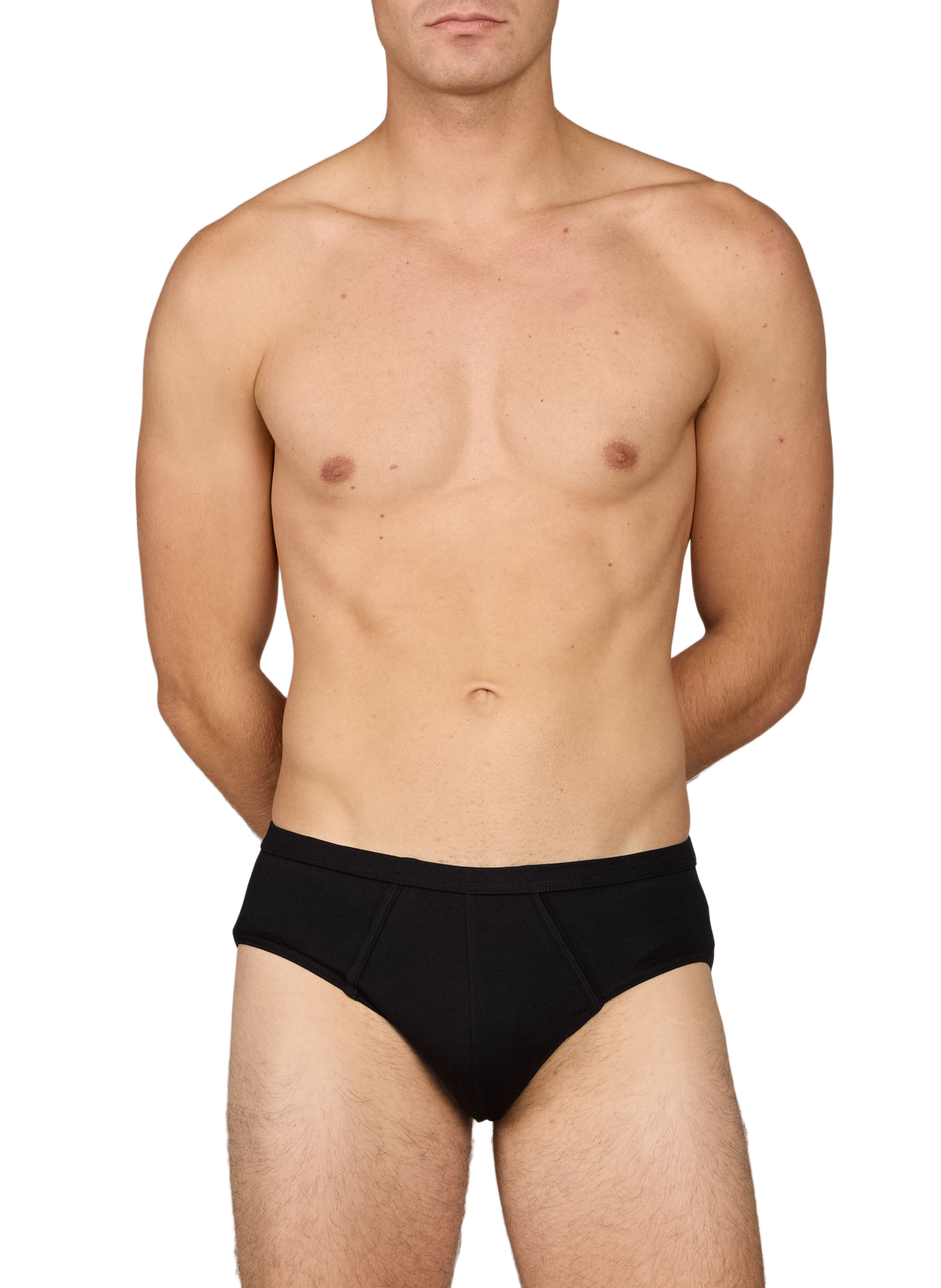 Cotton-blend briefs AU PRINTEMPS PARIS Black
