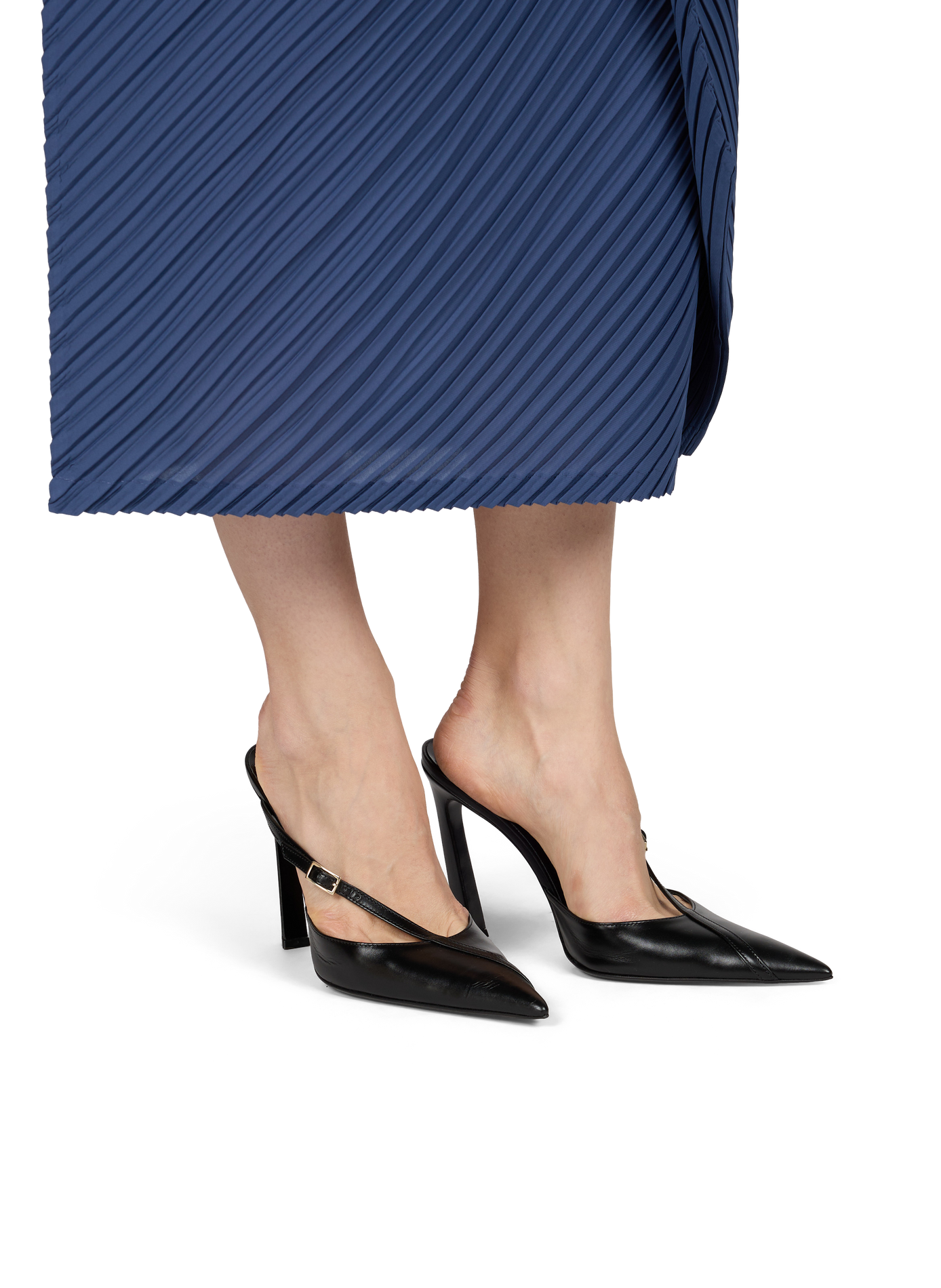 Jade leather mules HAGELSTAM Black