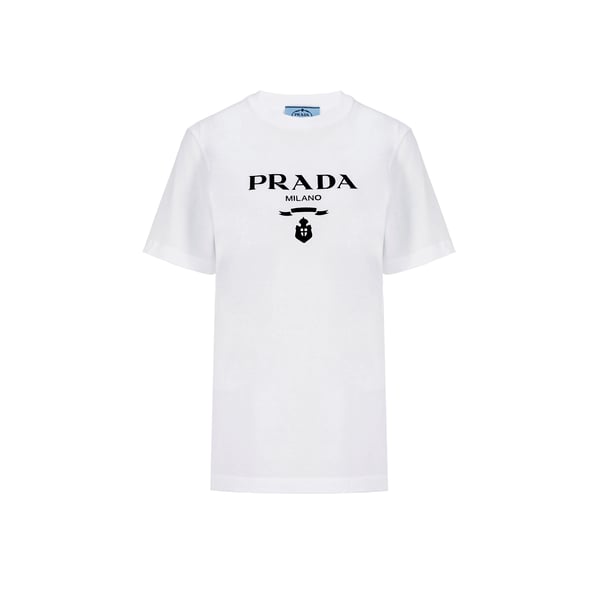 T-shirt à logo en coton