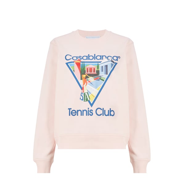 Pull à imprimé en coton