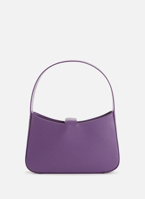 Violet leather bucket bag SEASON 1865 