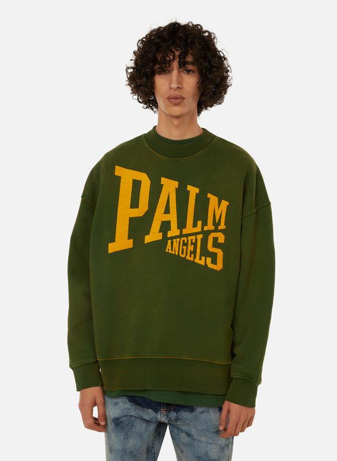 Sweatshirt en coton  PALM ANGELS