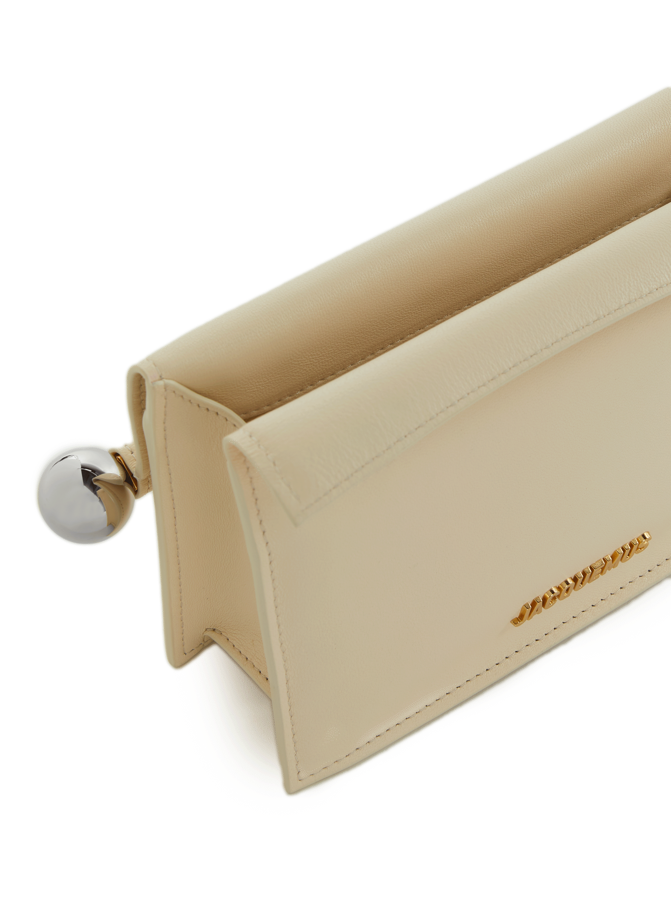 La petite pochette rond carré  JACQUEMUS Beige