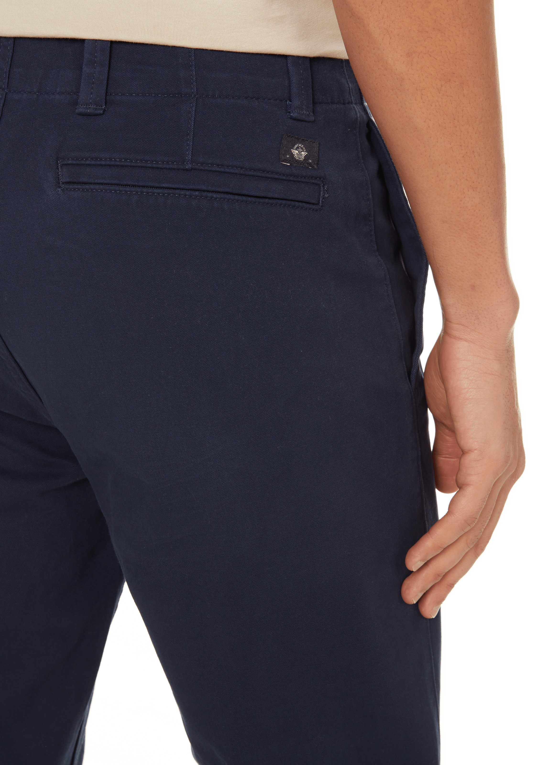 Slim-fit cotton trousers DOCKERS Blue