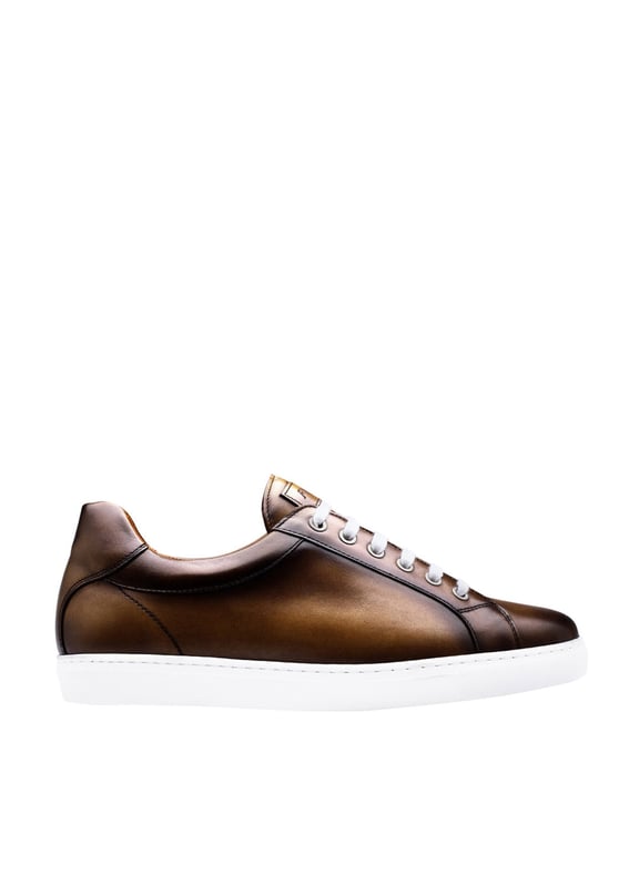 Sneakers cuir julian Marron by FINSBURY FINSBURY Sneakers cuir julian Marron