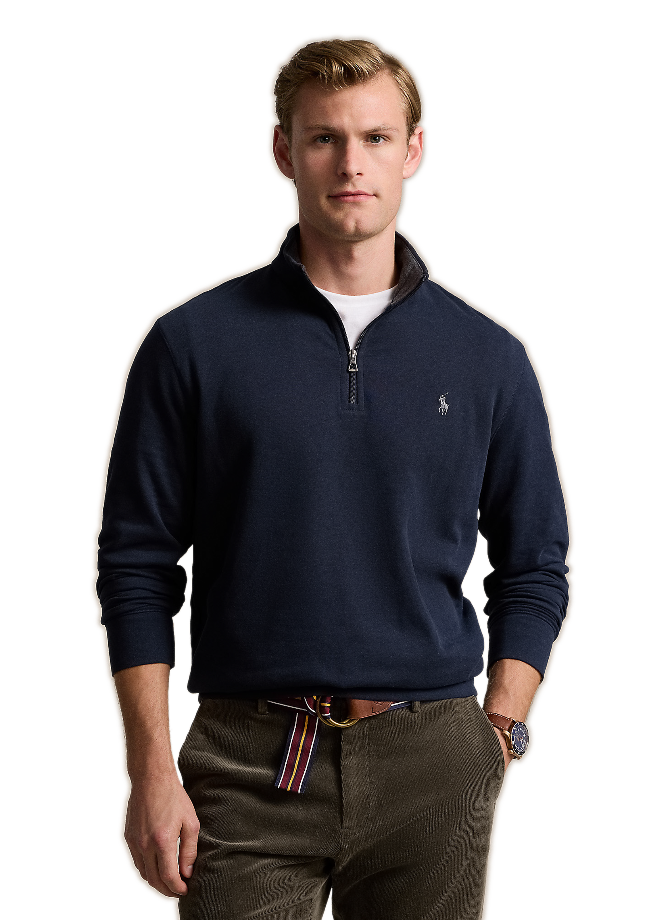 Sweatshirt zippé POLO RALPH LAUREN Bleu