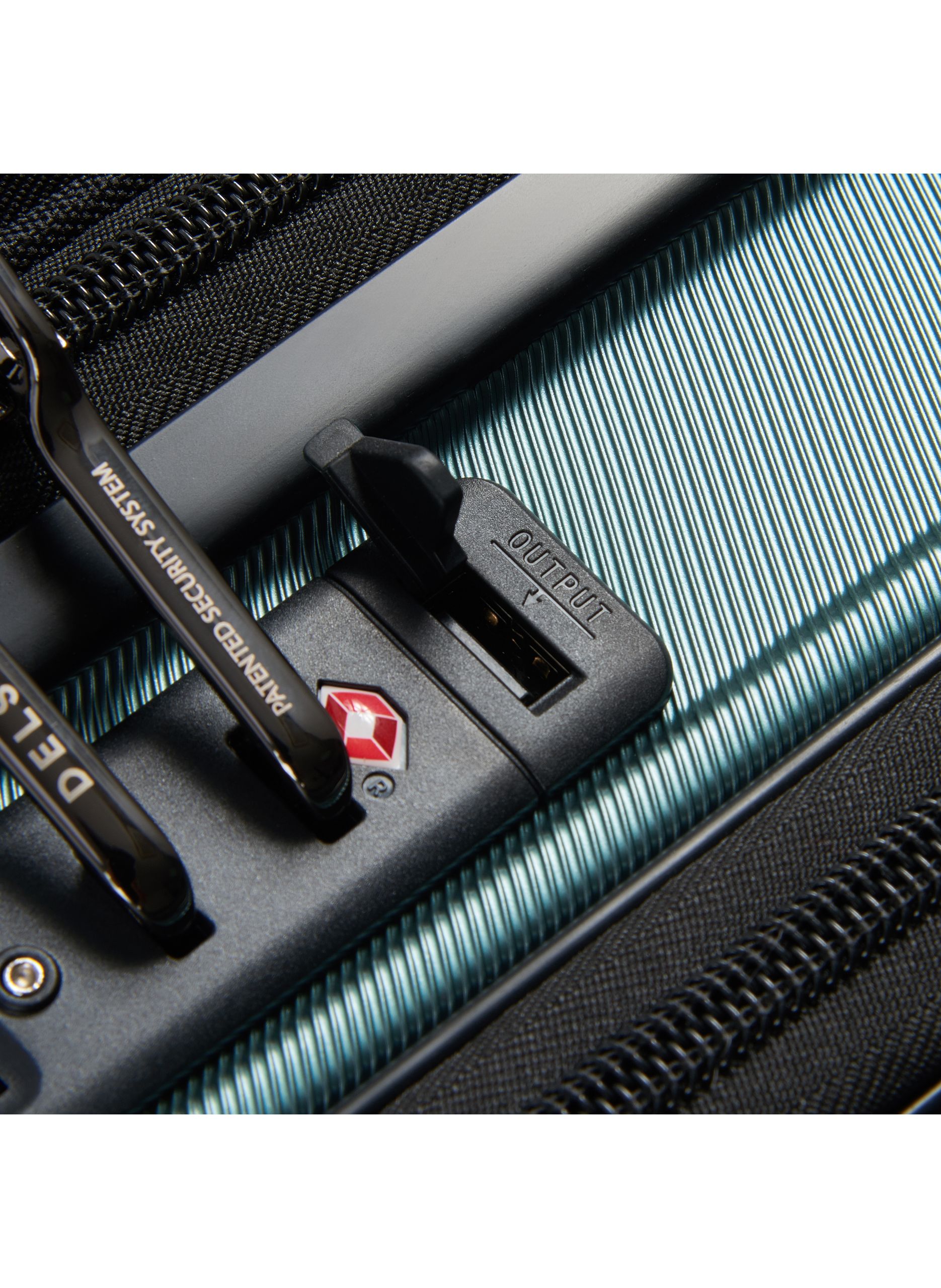 Valise cabine rigide taille s - shadow 5.0 DELSEY PARIS Vert