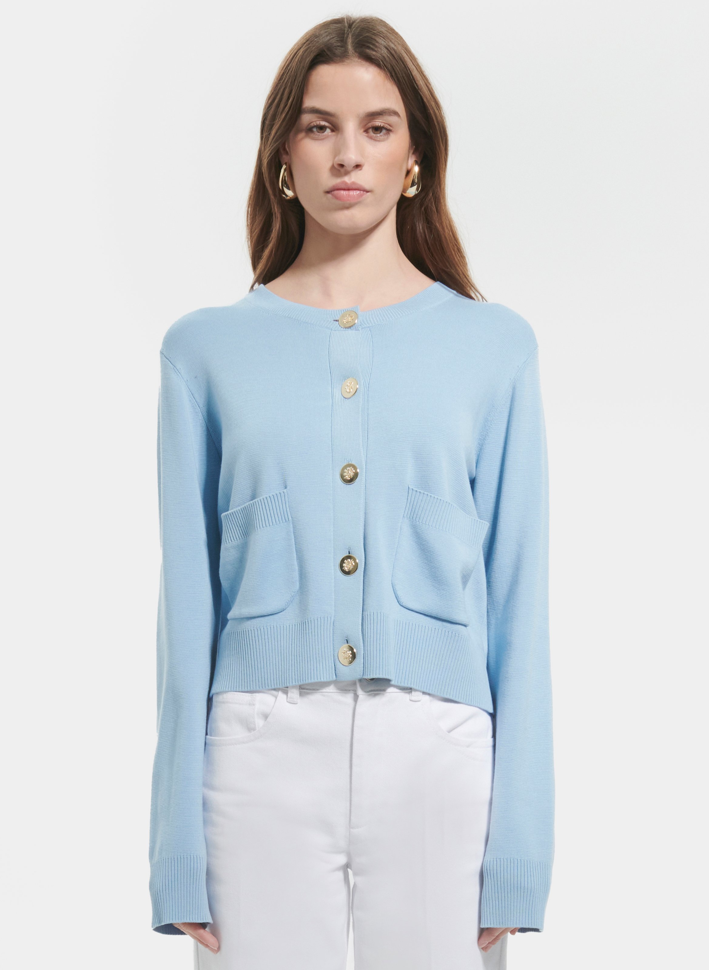 Gilet  gwendoline ZAPA Bleu