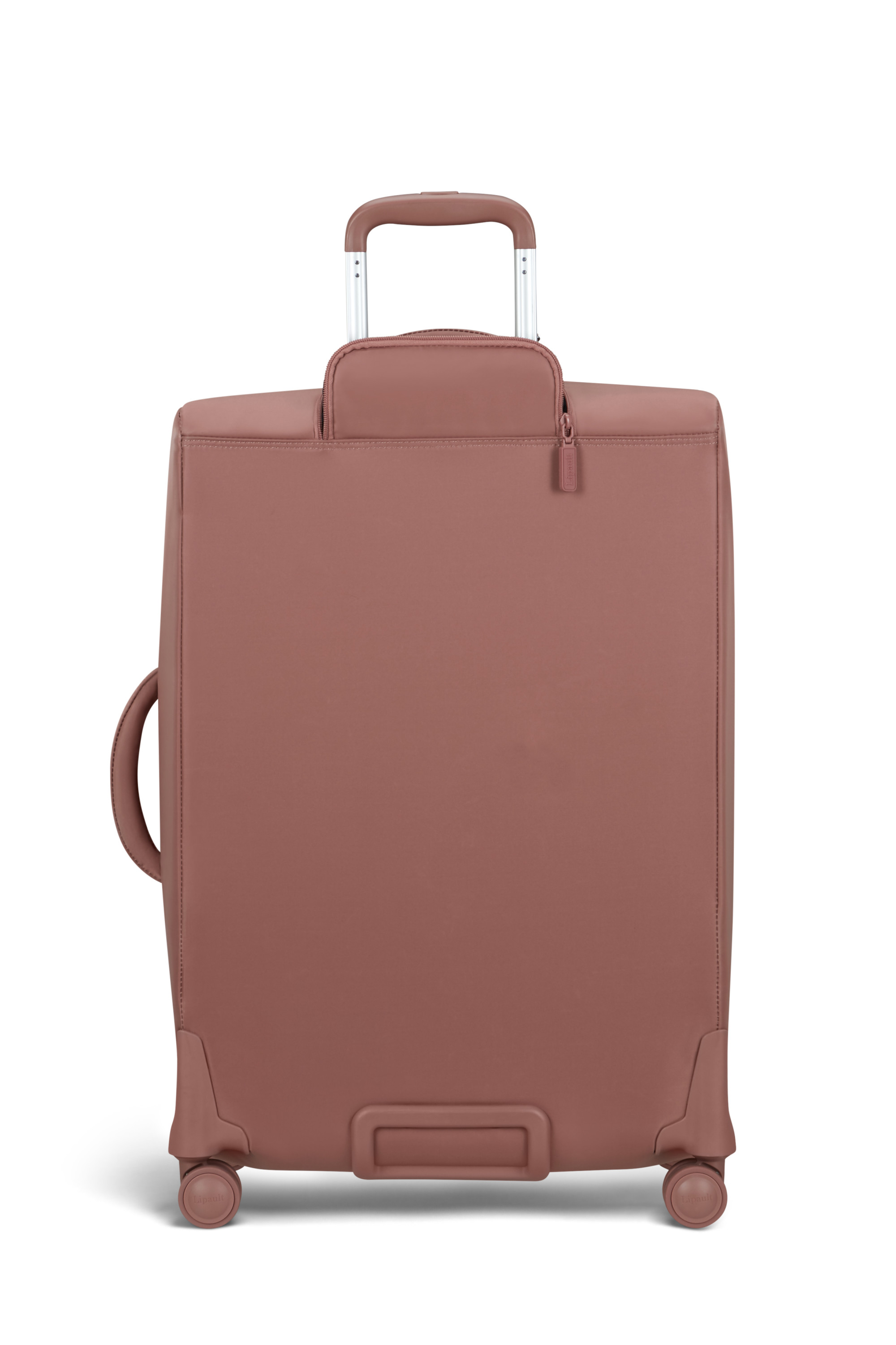 Plume valise 4 roues taille l LIPAULT PARIS Rose