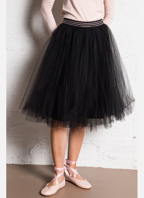 Jupon en tulle Noir by REPETTO REPETTO Jupon en tulle Noir