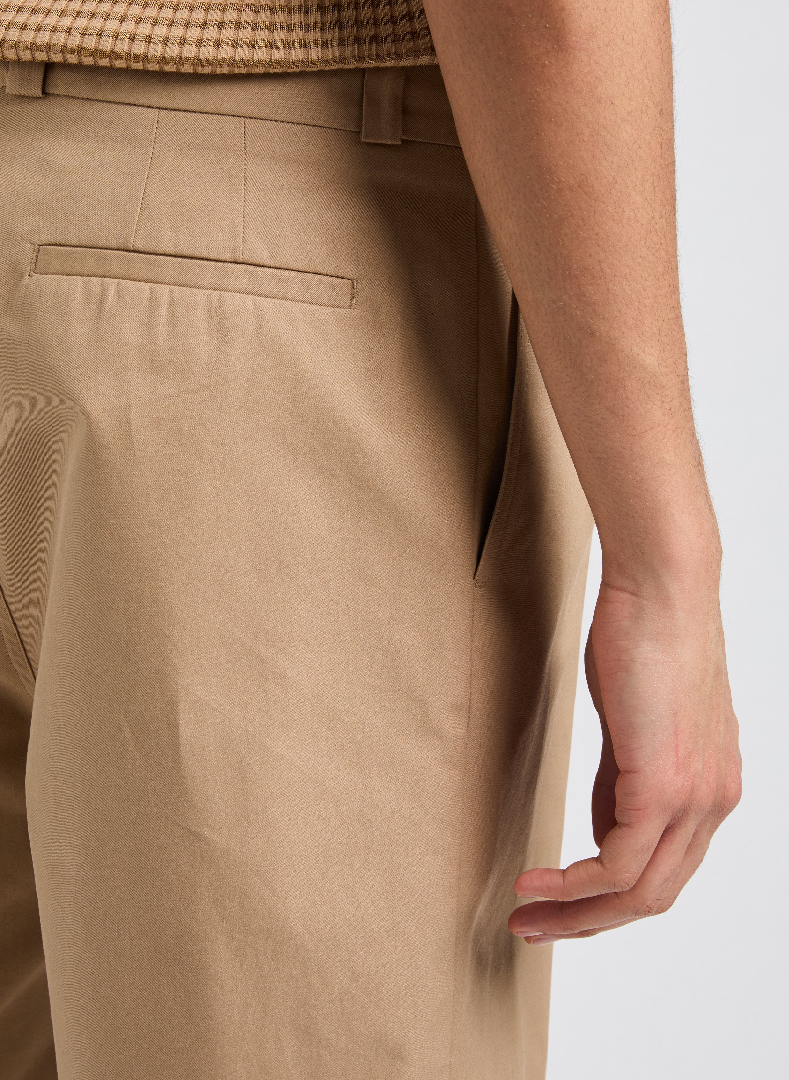 Short FOTON en coton SAISON 1865 Beige