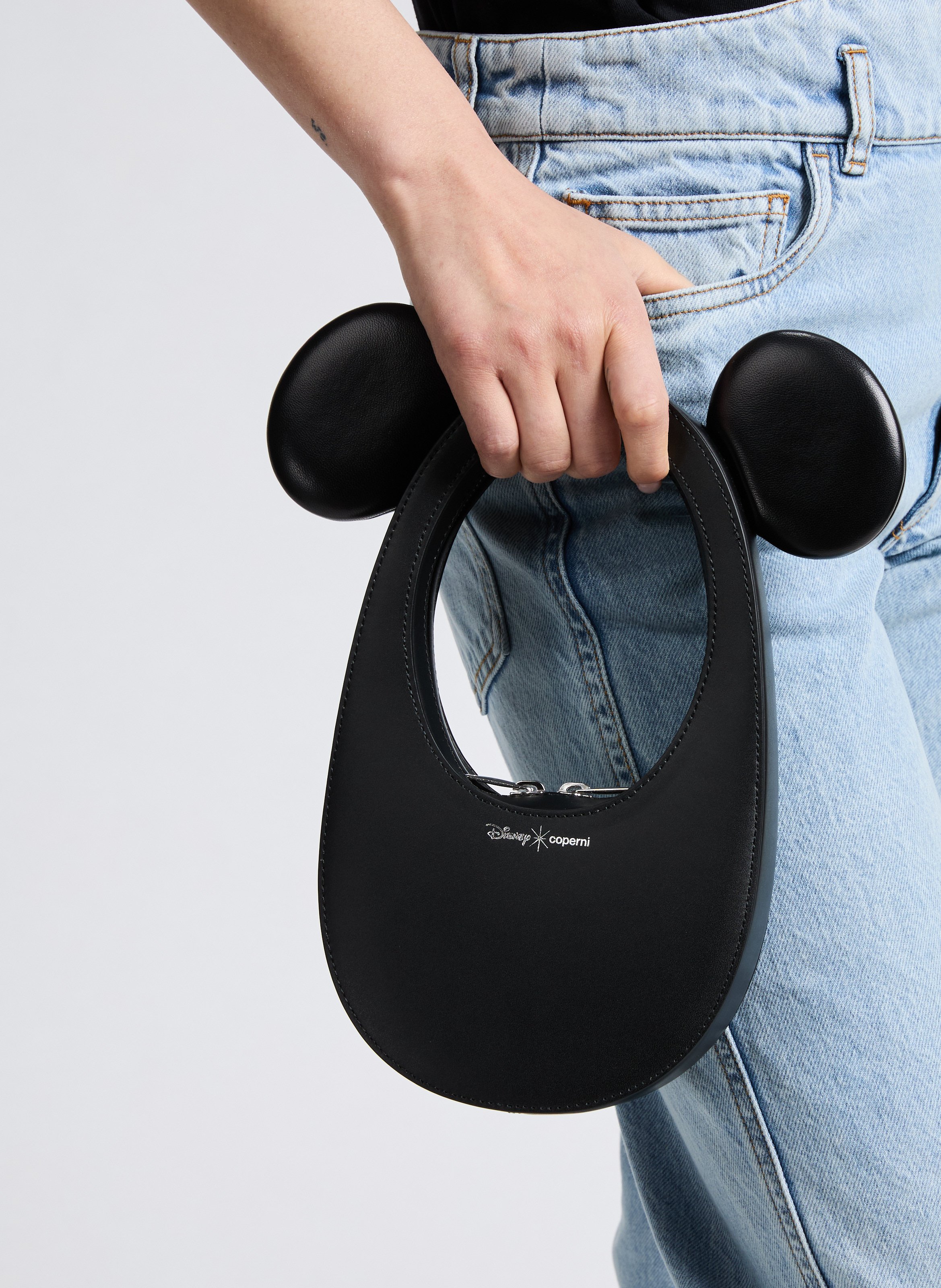 Disney x Coperni sac à main Mini Swipe COPERNI Noir