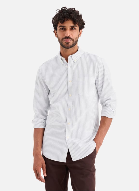 Chemise slim en coton Multicolore by DOCKERS DOCKERS Chemise slim en coton Multicolore