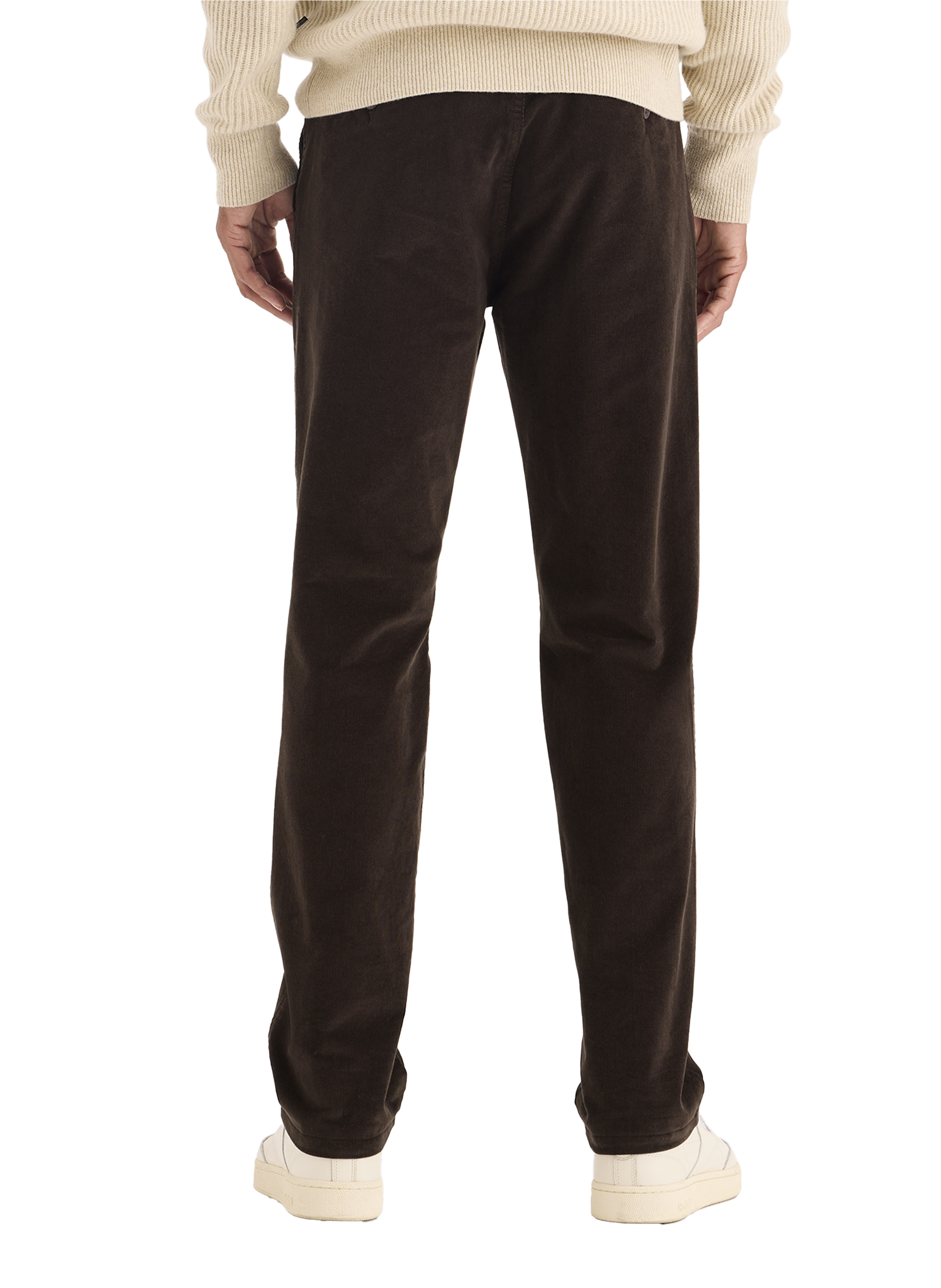 Pantalon droit en coton DOCKERS Marron