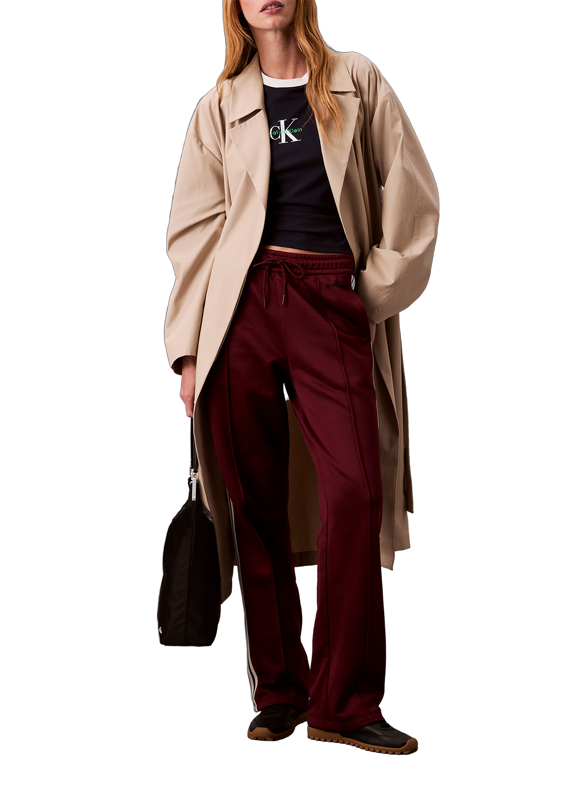 Pantalon de jogging CALVIN KLEIN Rouge