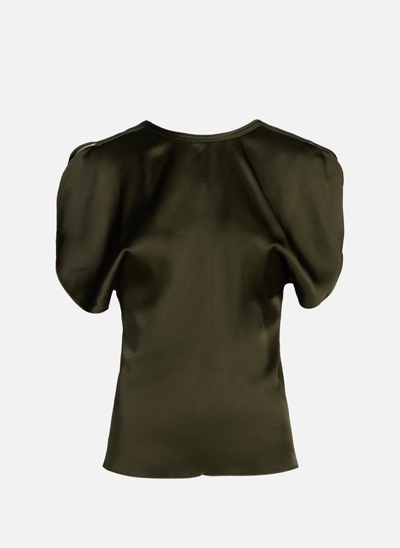 Top cintrée Vert by VICTORIA BECKHAM VICTORIA BECKHAM Top cintrée Vert