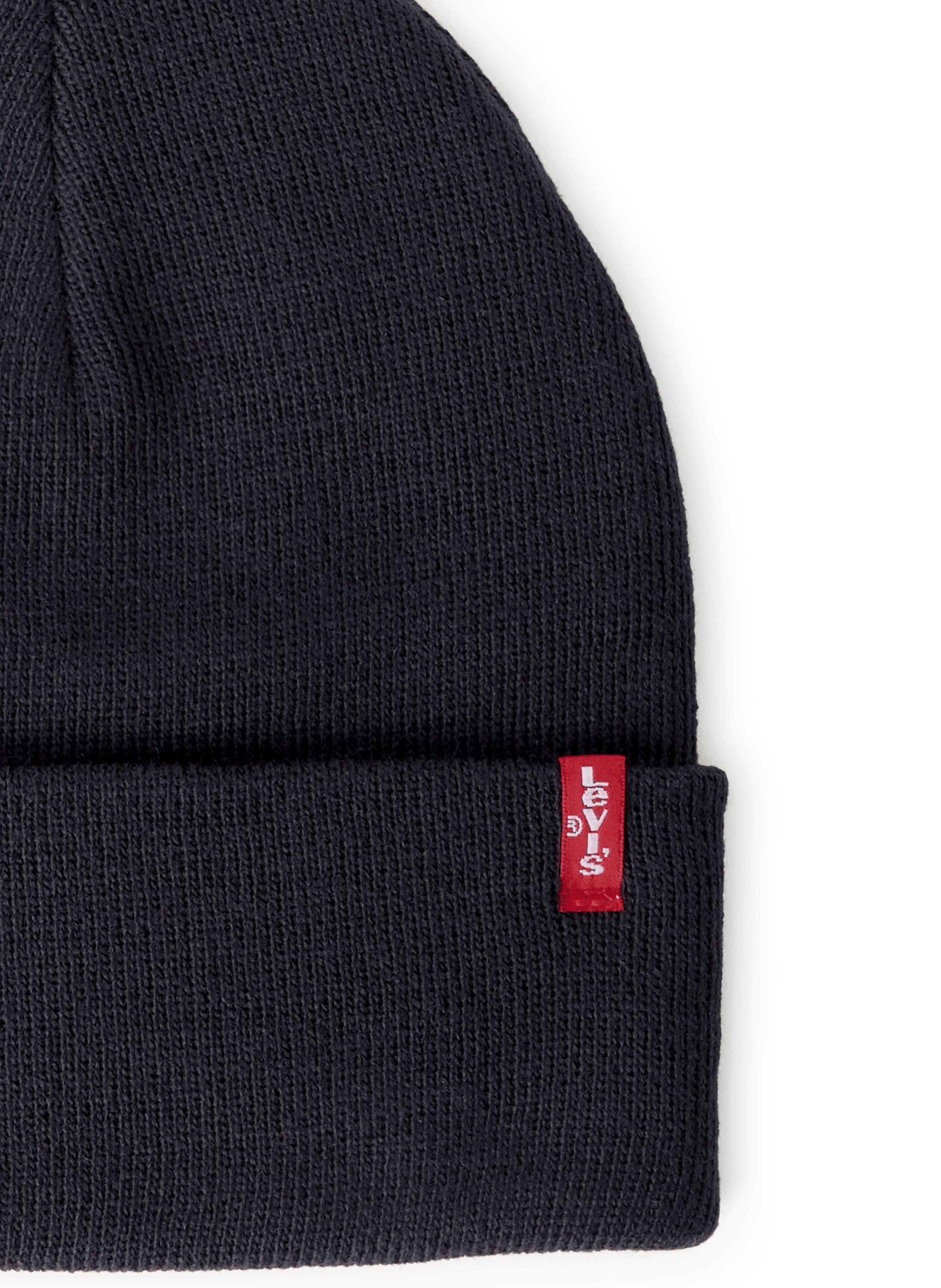 Beanie hat with turned up brim LEVIS ACCESSOIRES Blue