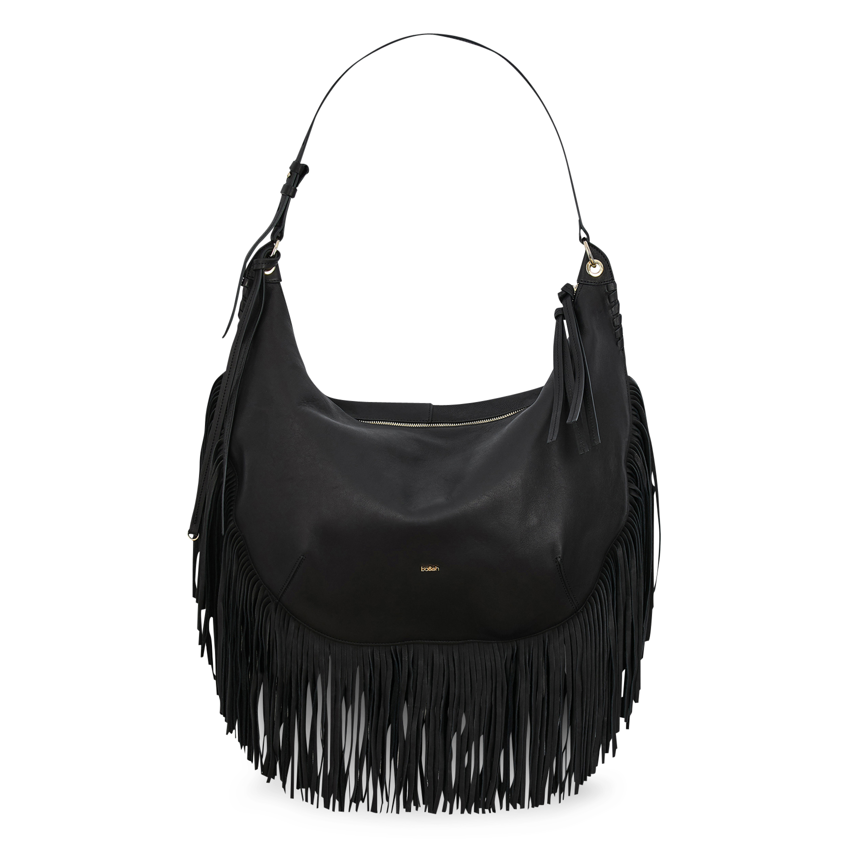 Sac en cuir swing xl BA&SH Noir