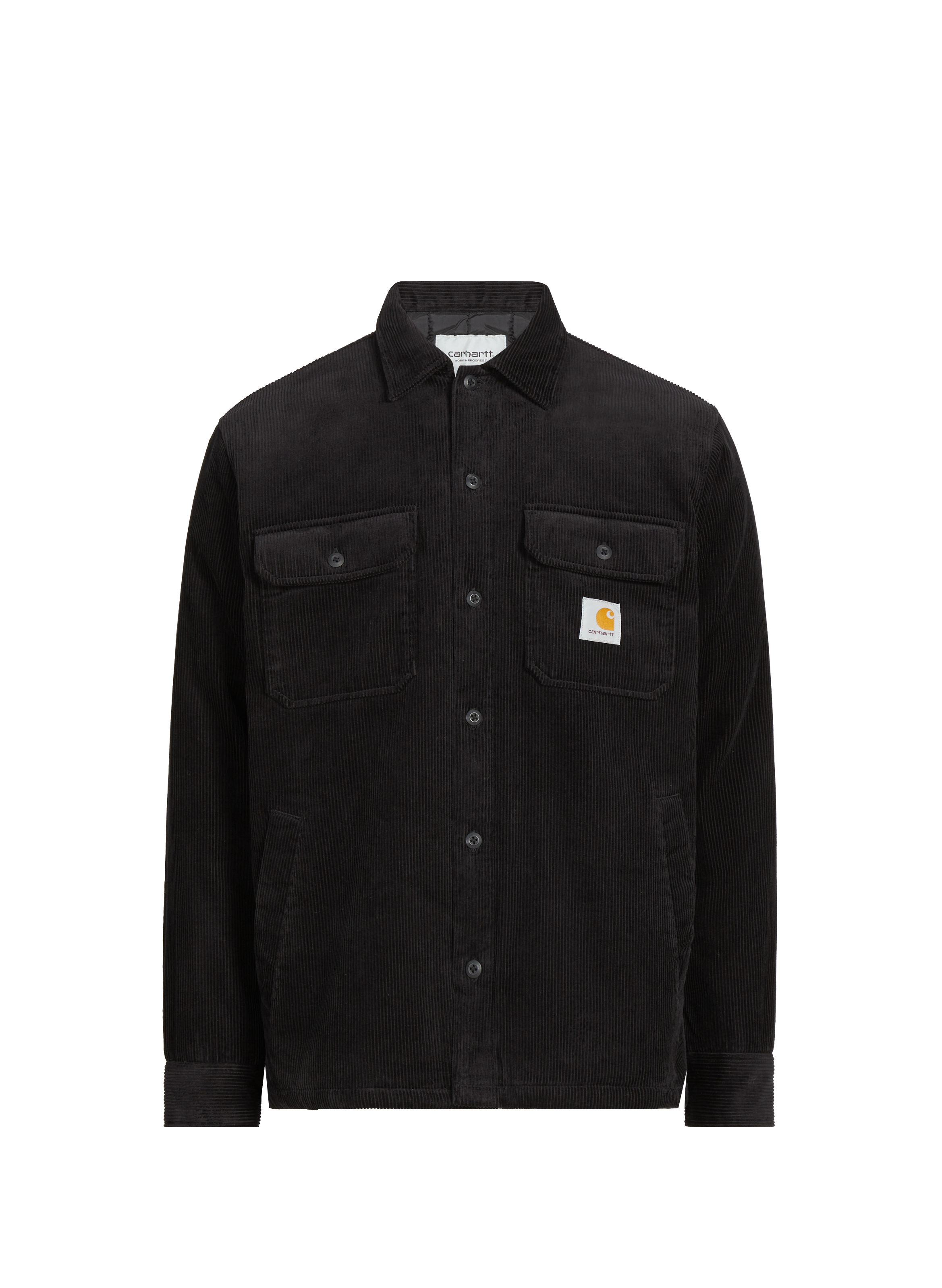 Lined corduroy jacket CARHARTT WIP Black