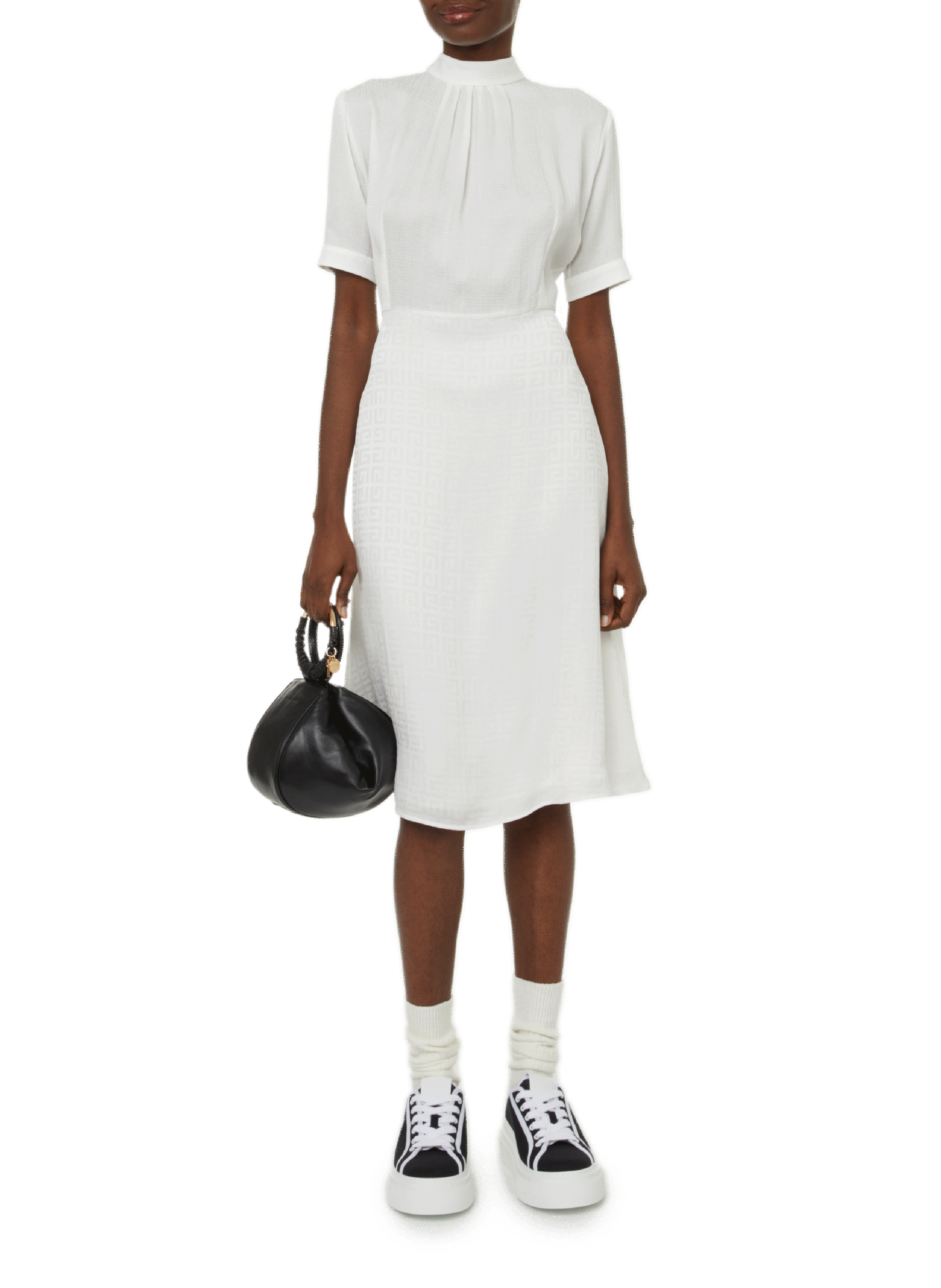 GIVENCHY Robe en soie Blanc