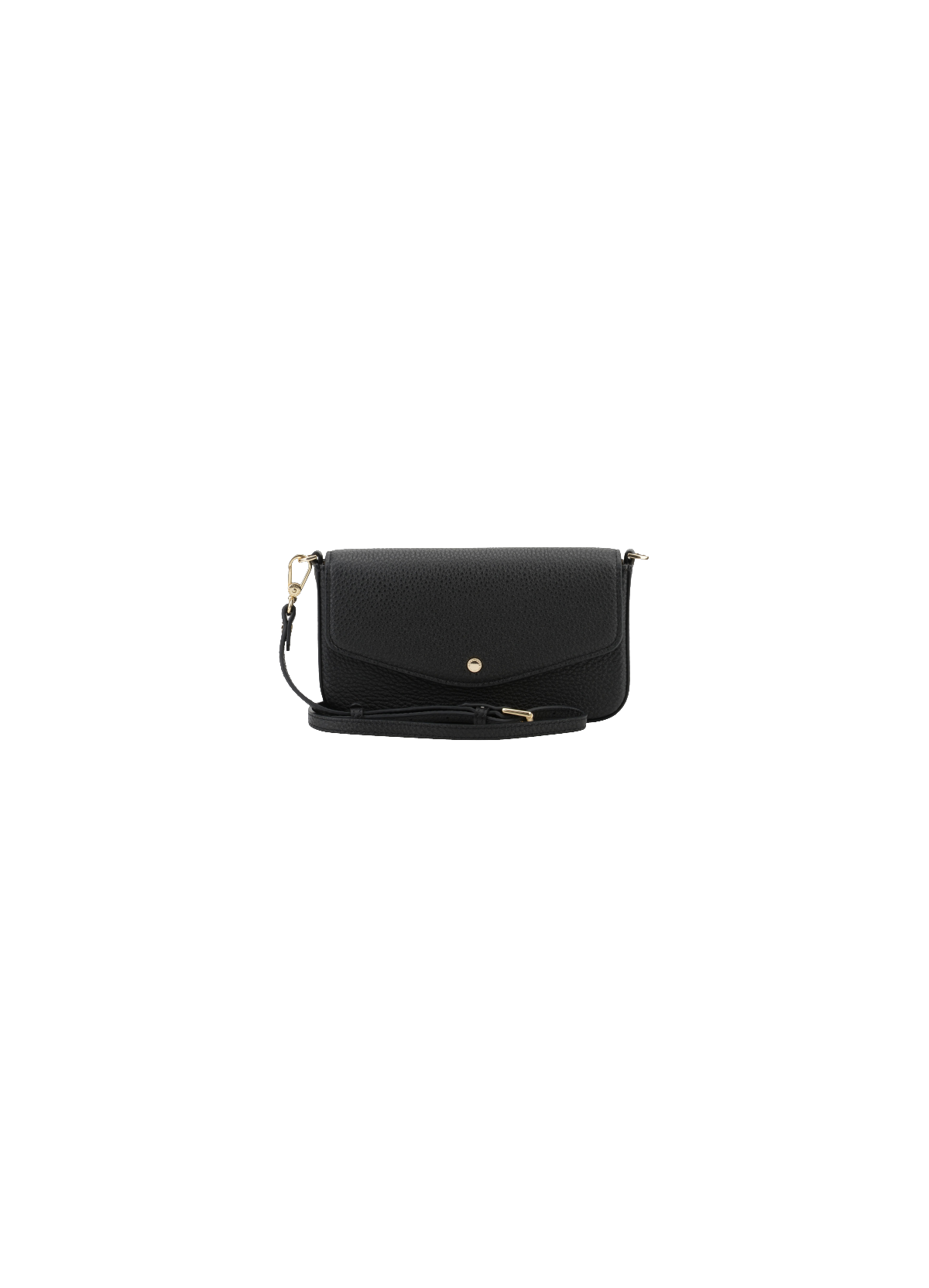 Club | bandoulière de sac en toile coton POURCHET Noir