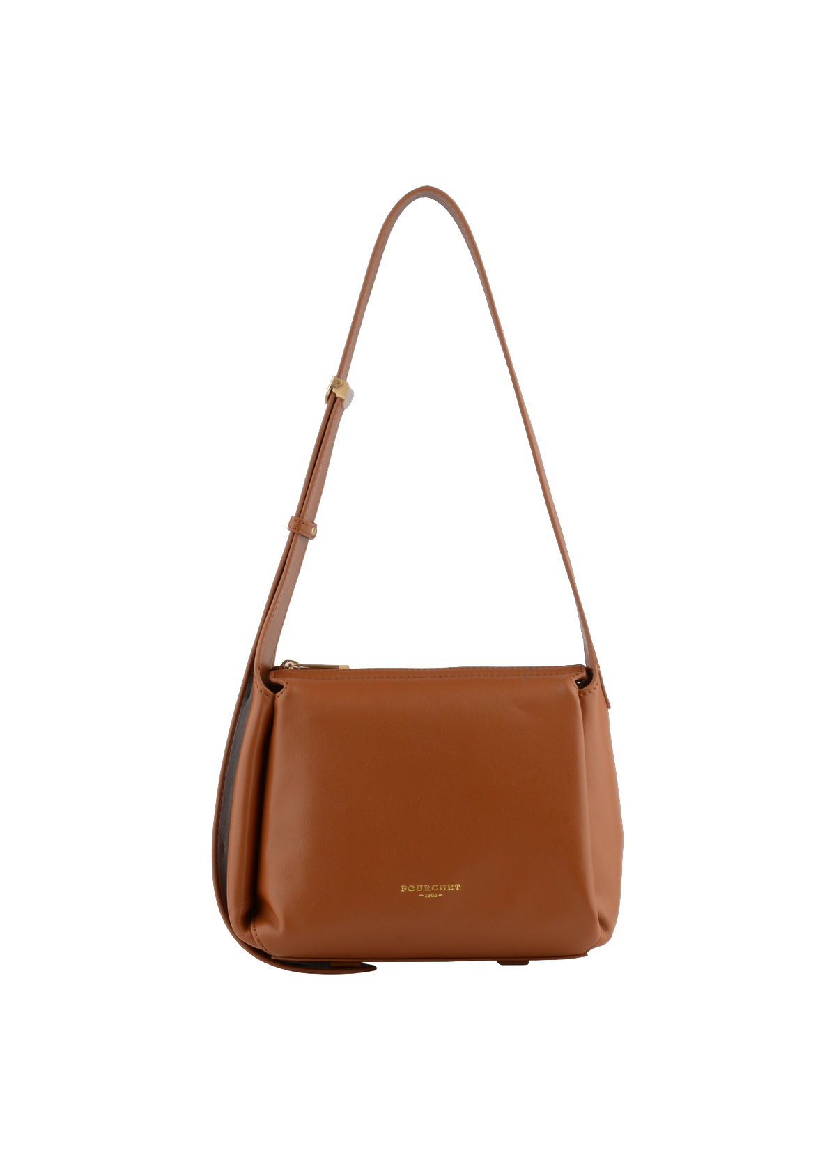 Sévigné | sac porté travers pm POURCHET Marron