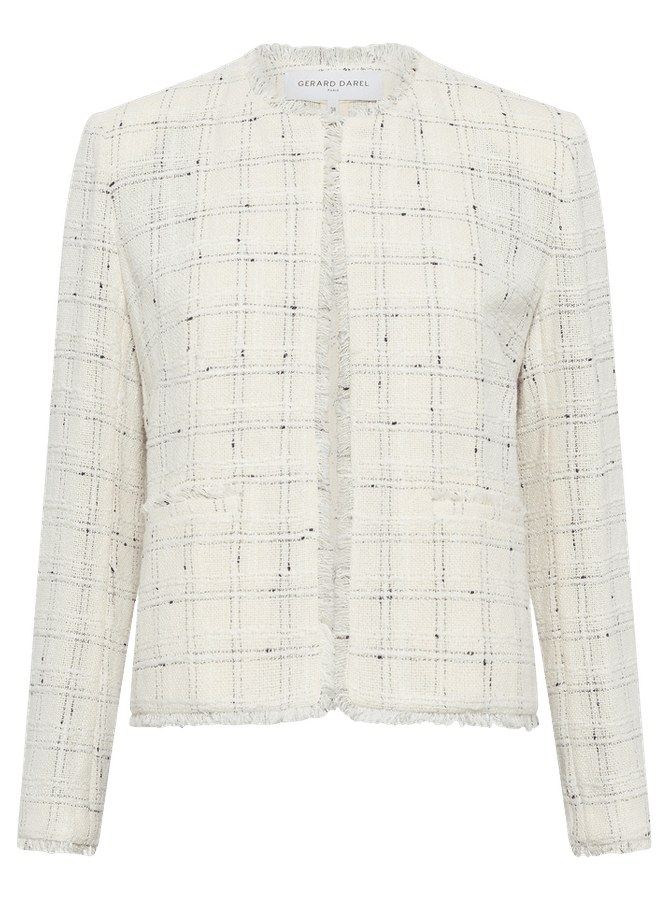 Veste en tweed - TAISSA GERARD DAREL Beige
