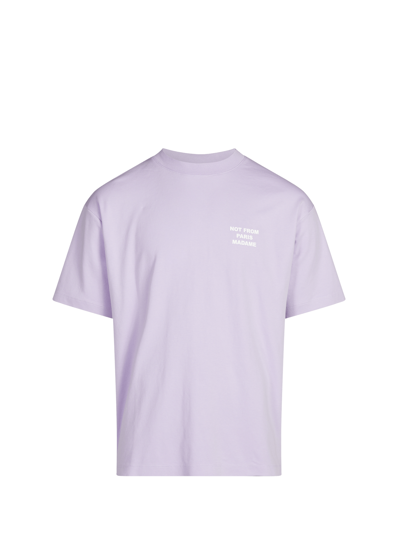 Classic Cotton T-Shirt DROLE DE MONSIEUR Purple