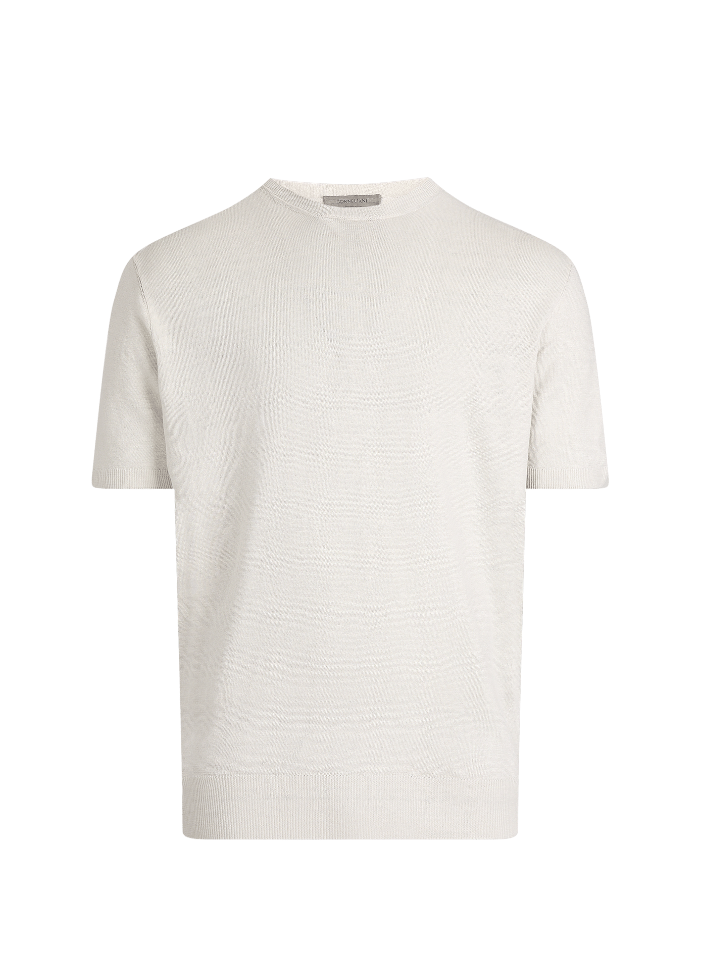 Linen T-shirt CORNELIANI Beige