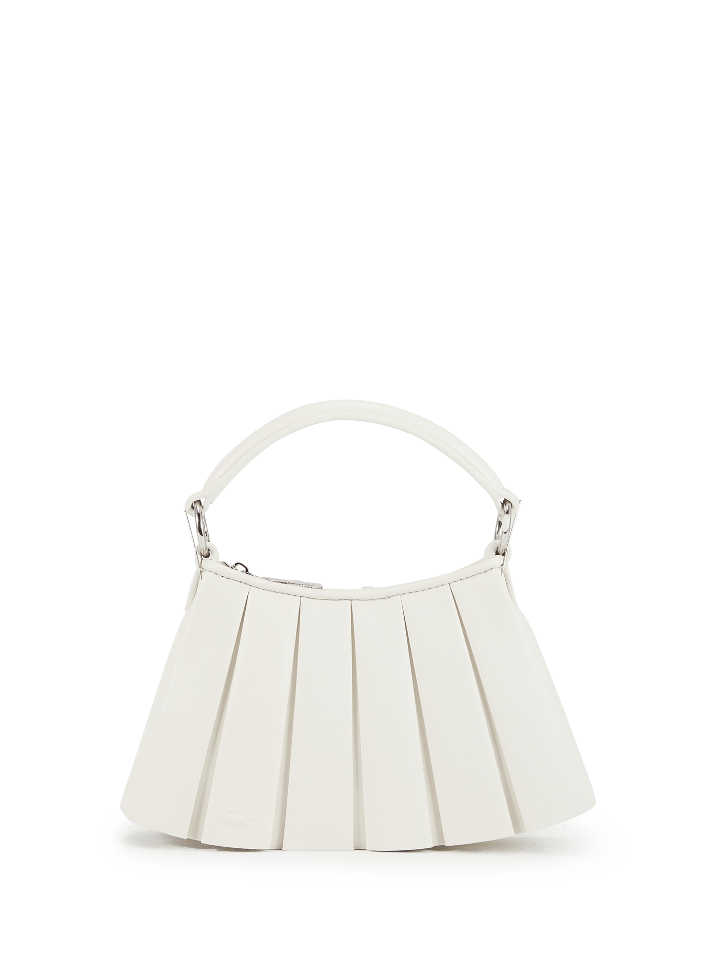 Mini Lenglen leather bag LACOSTE Orange