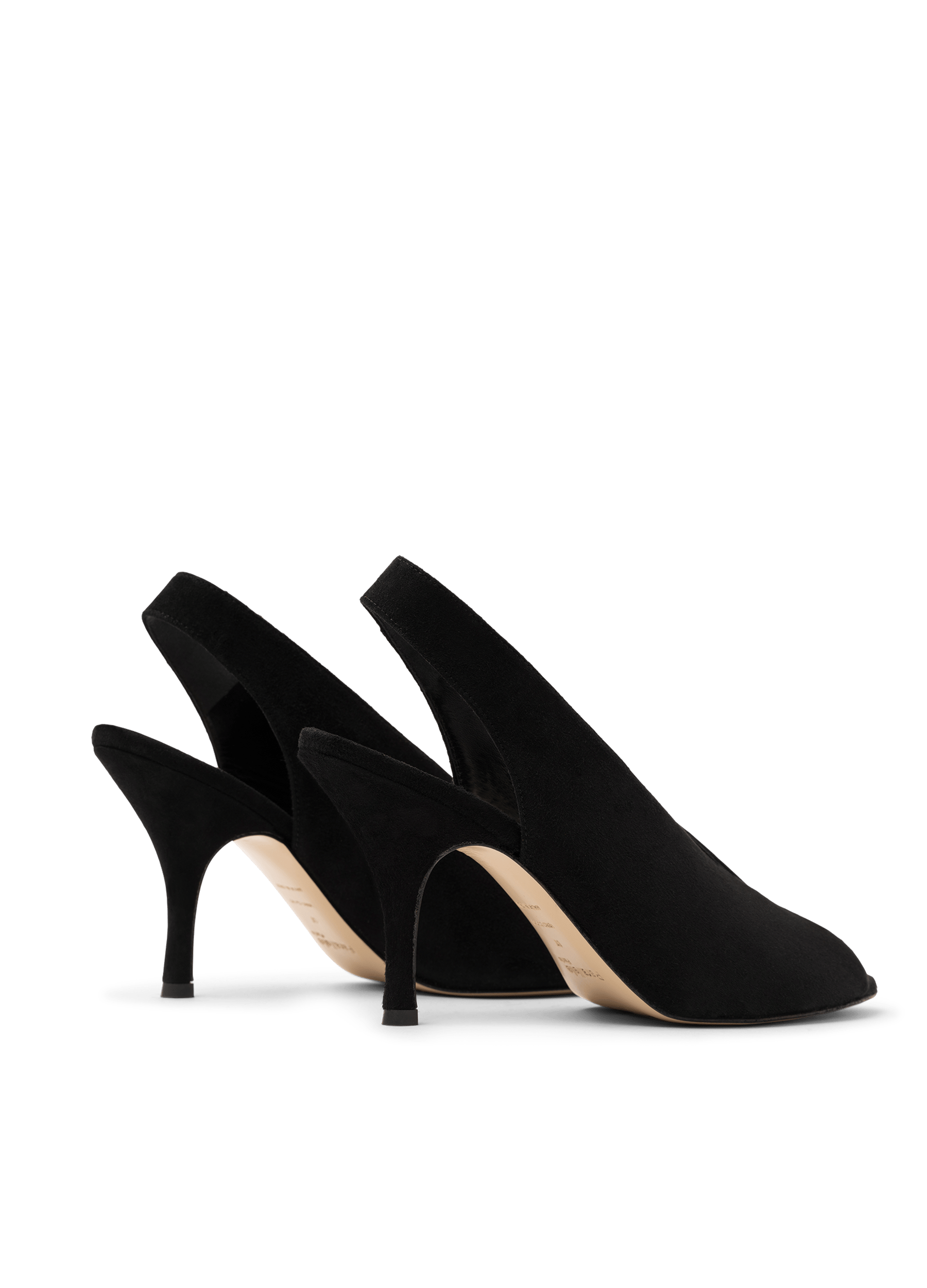 Sandales tino en nappa PARALLELE Noir