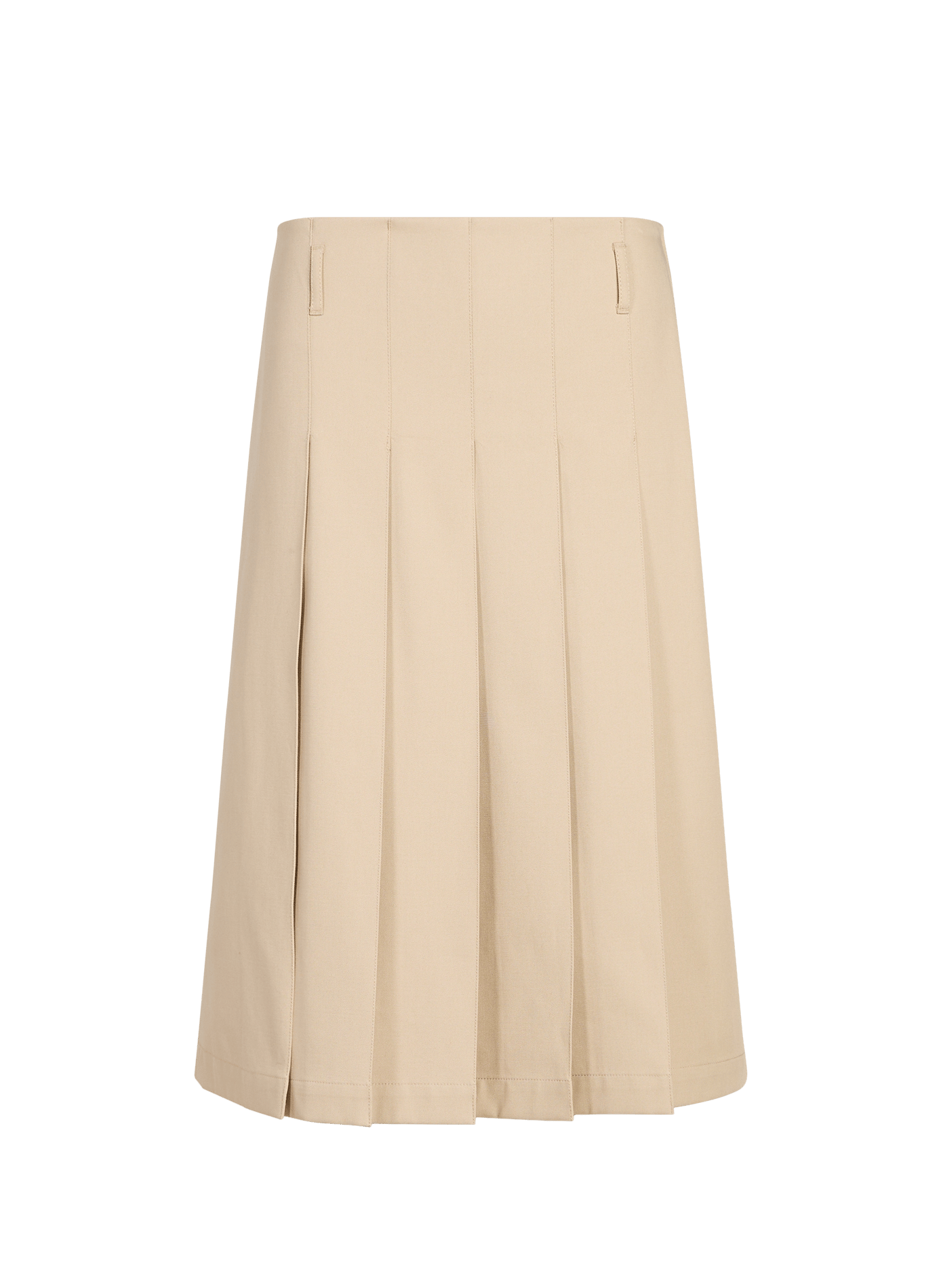 Jupe plissée midi A.P.C. Beige