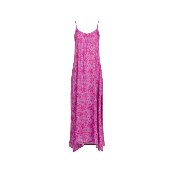 Robe longue à motif fleuri Robe longue à motif fleuri
