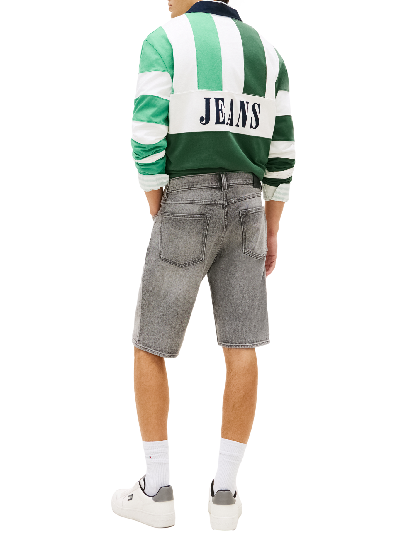 Short in blended cotton TOMMY HILFIGER Grey