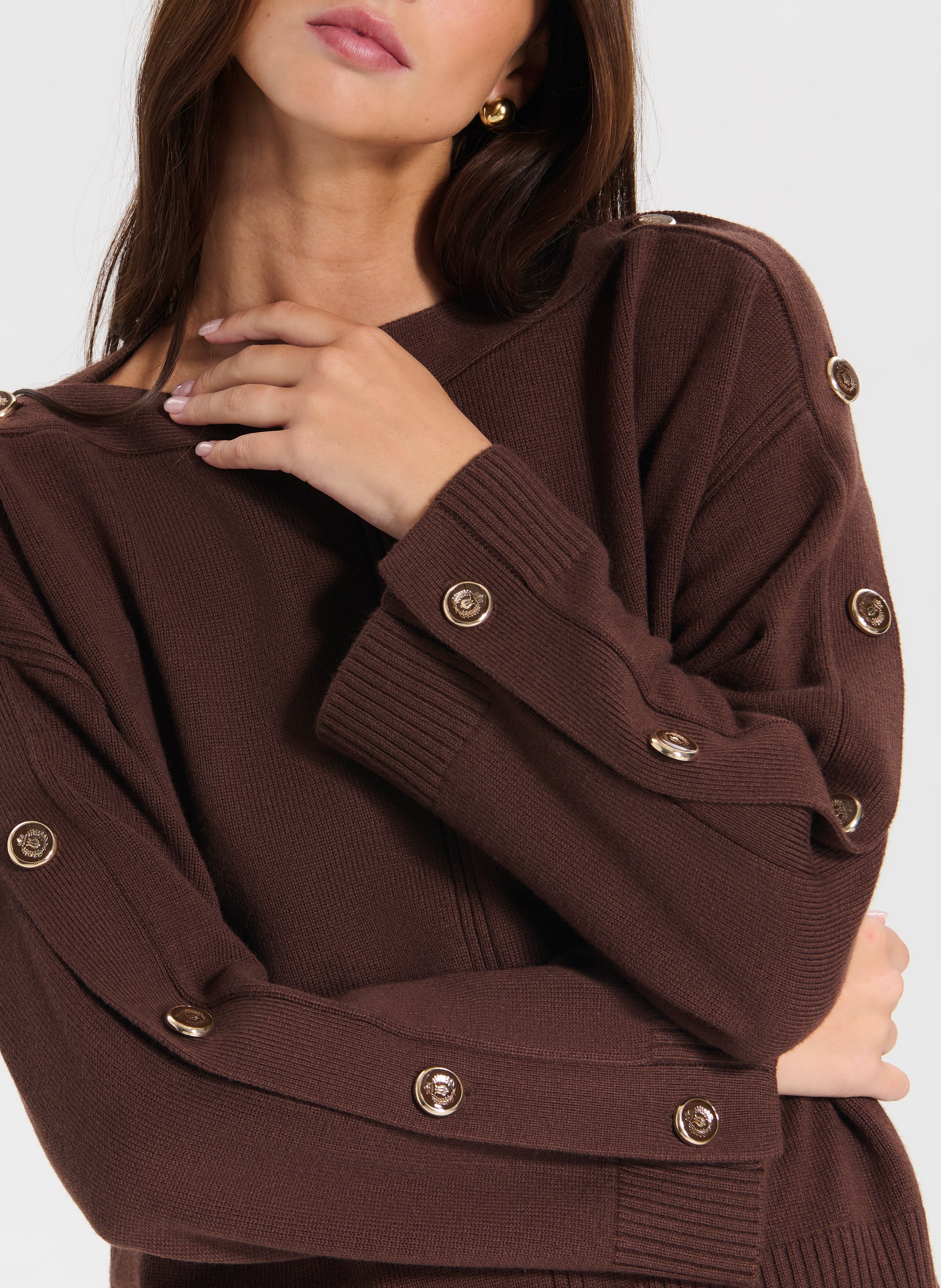Pull  nili ZAPA Marron