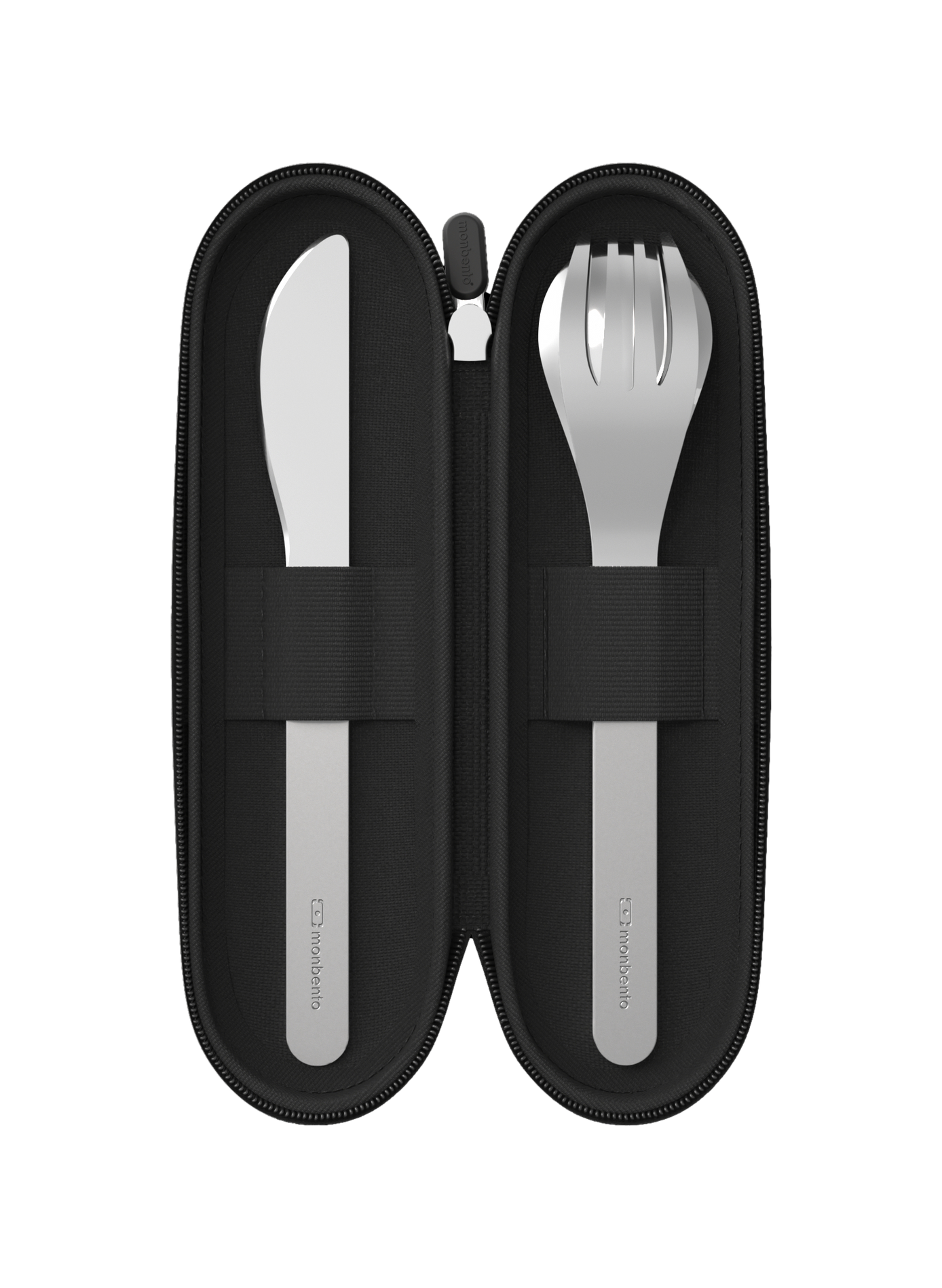 Ménagère de 3 couverts Slim Nest MONBENTO Noir