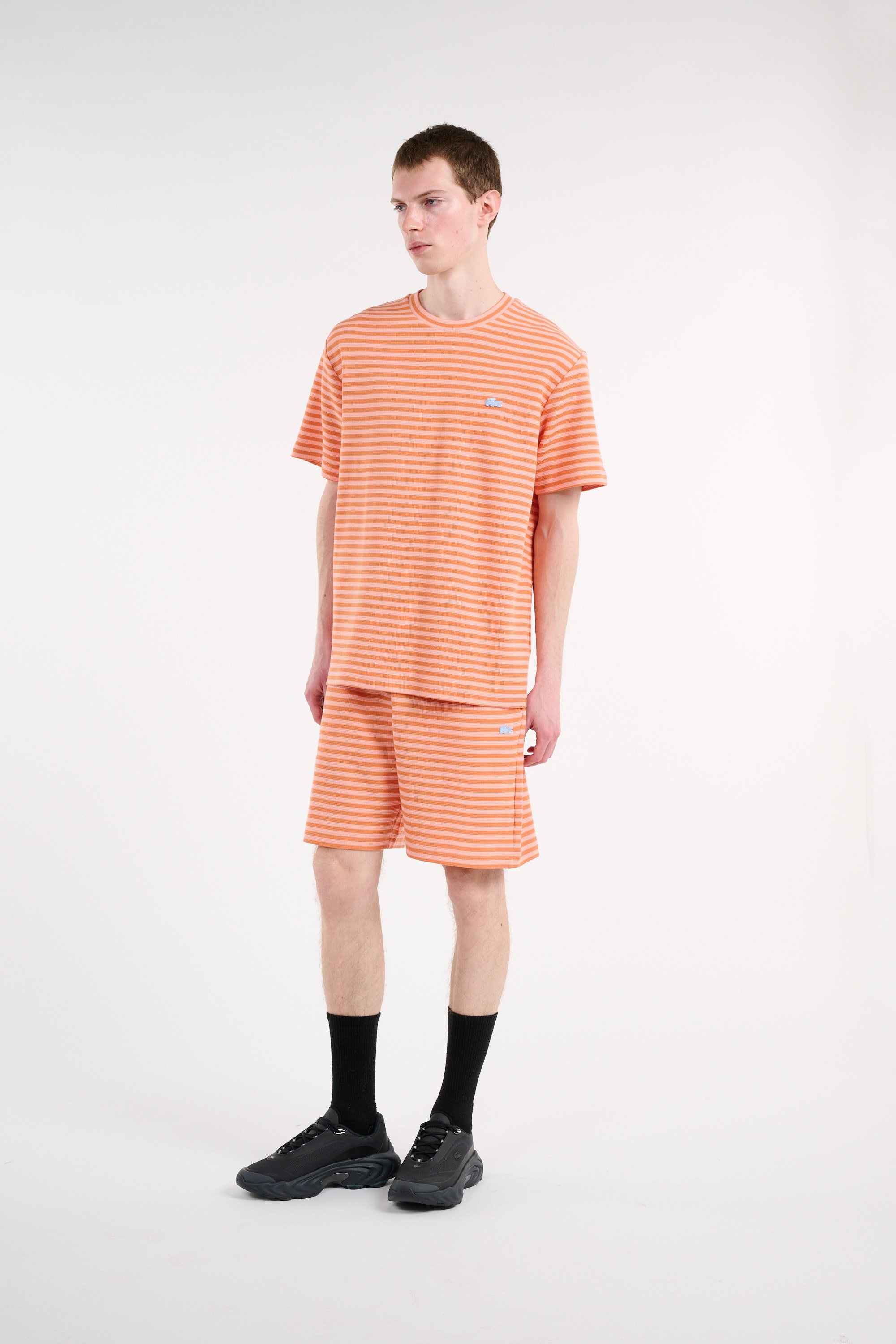 T-shirt tee-shirt LACOSTE Orange