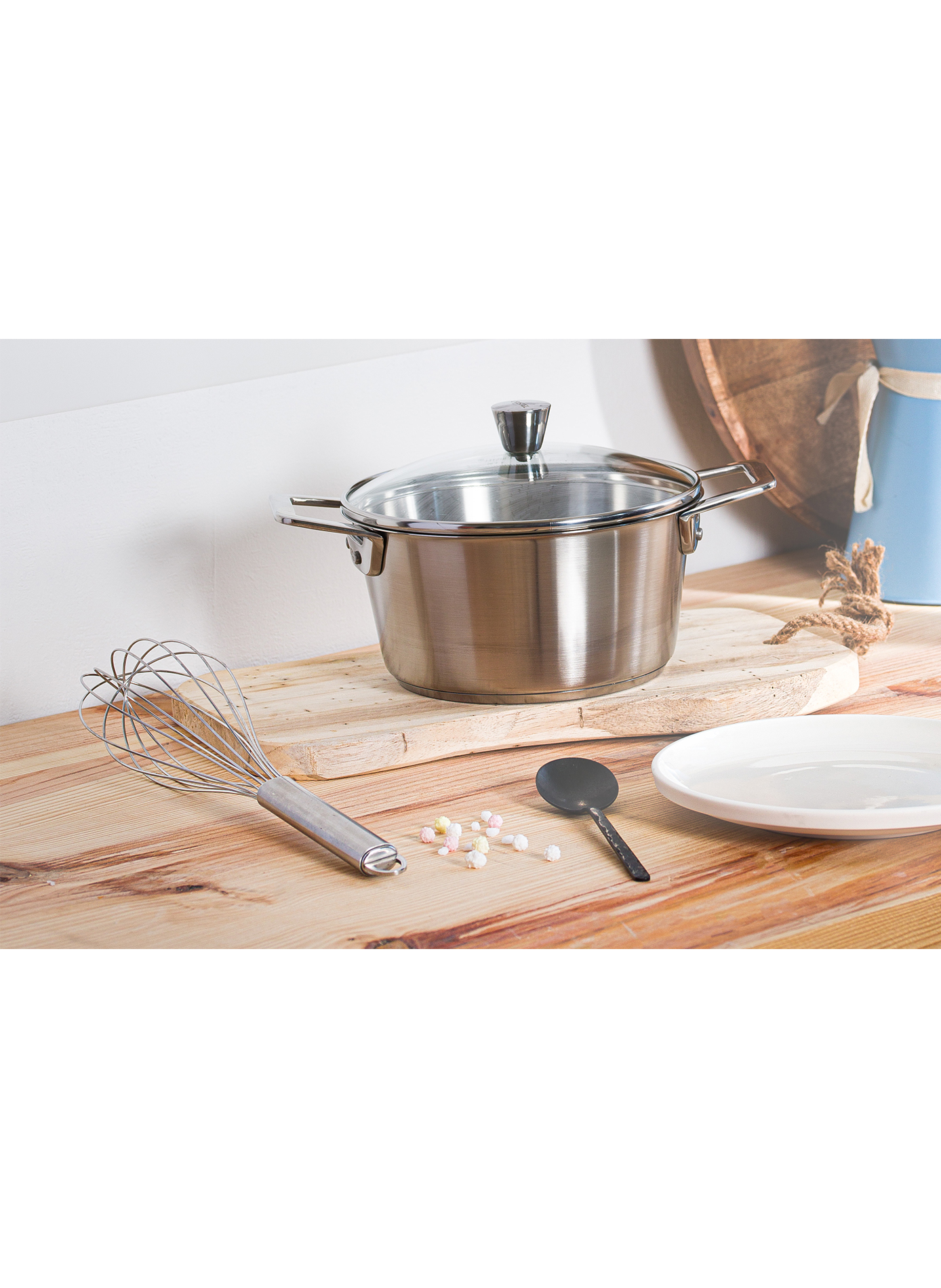 Fouet classique Poc en inox CRISTEL Gris
