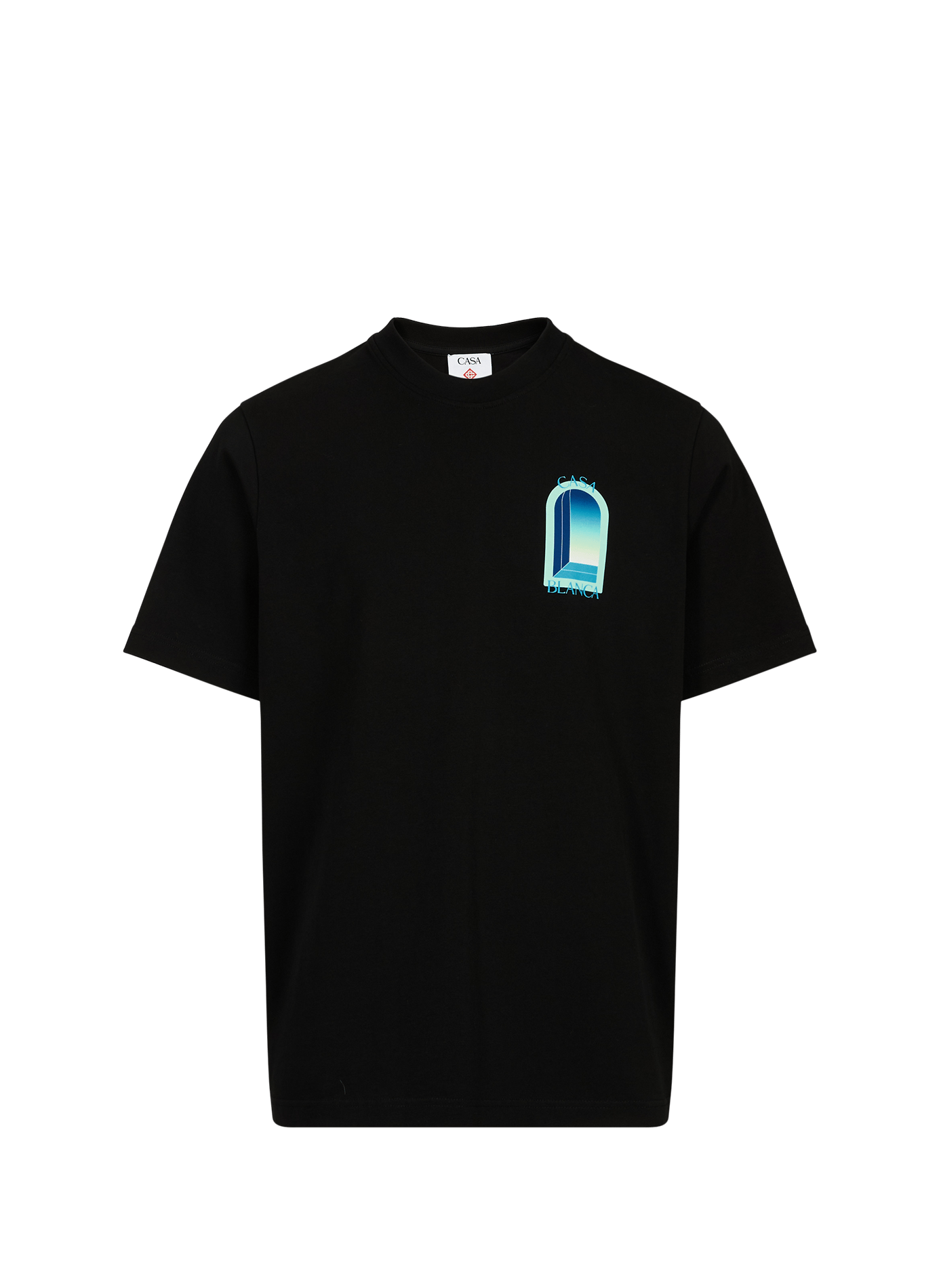 Straight-cut L'Arche cotton t-shirt CASABLANCA PARIS Multicolour