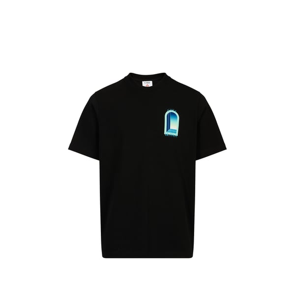 T-shirt L'Arche coupe droite en coton T-shirt L'Arche coupe droite en coton