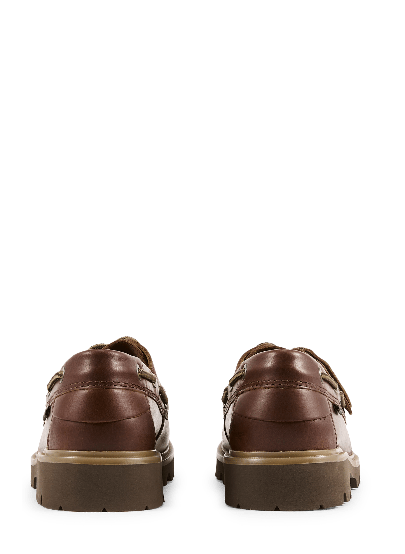 Mocassins Cleyhill Boat en cuir CLARKS Marron