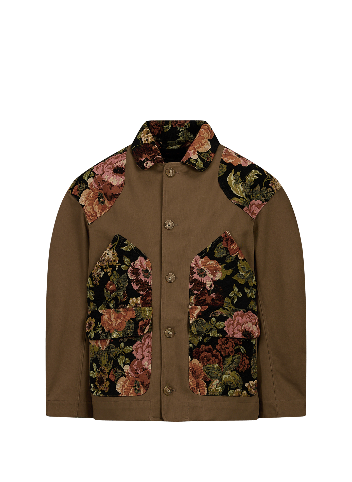 Veste droite en coton SIMONE ROCHA Multicolore