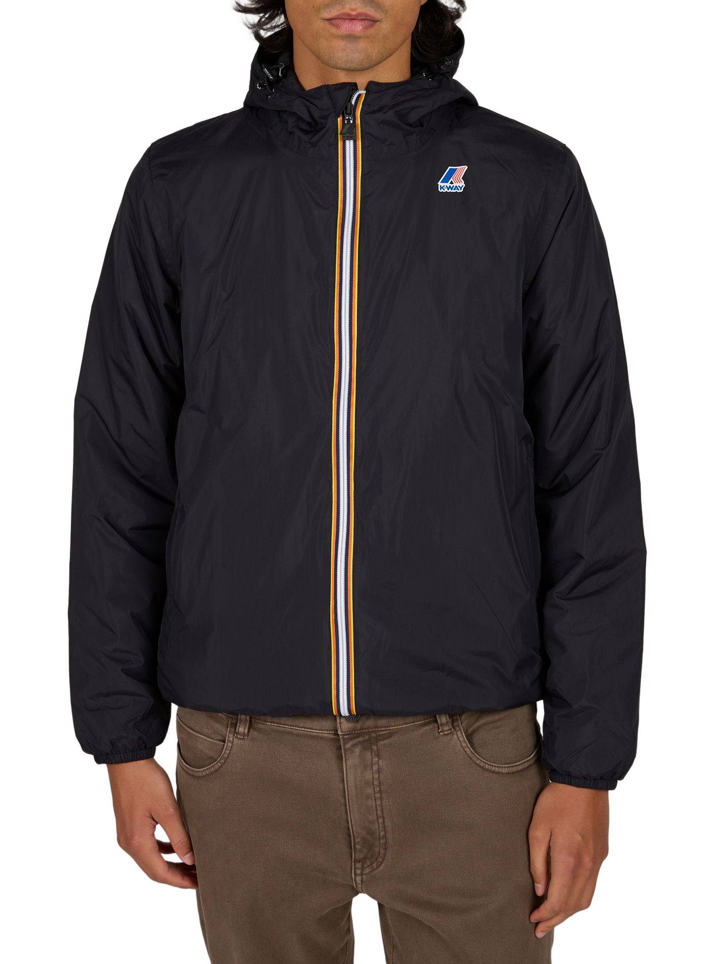 Jacke Der echte Claude K-WAY Schwarz