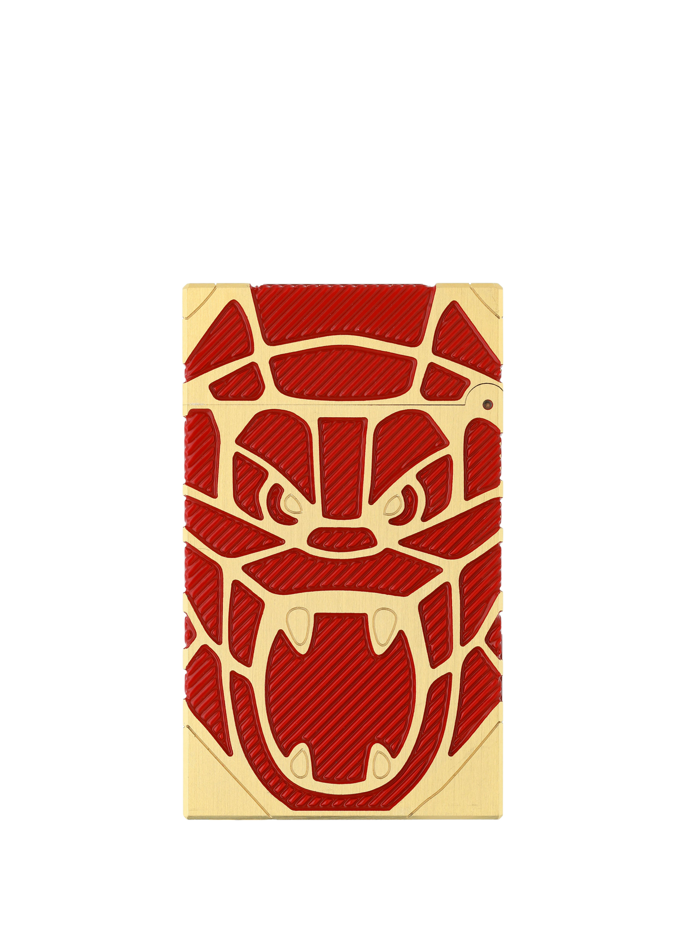 Briquet brossé Ligne 2 Orlinski S.T. DUPONT Rouge