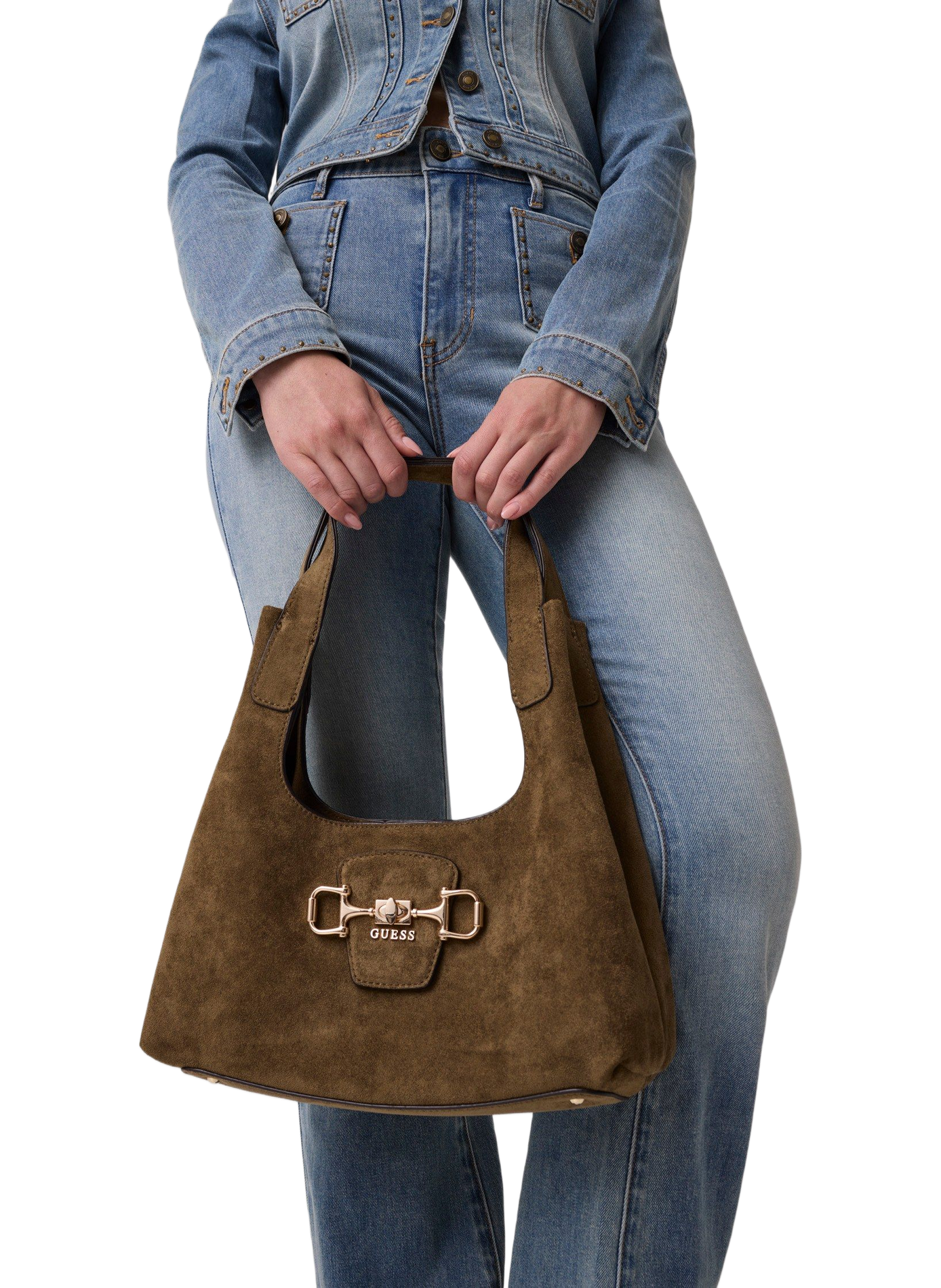 Sac hobo GUESS Grun
