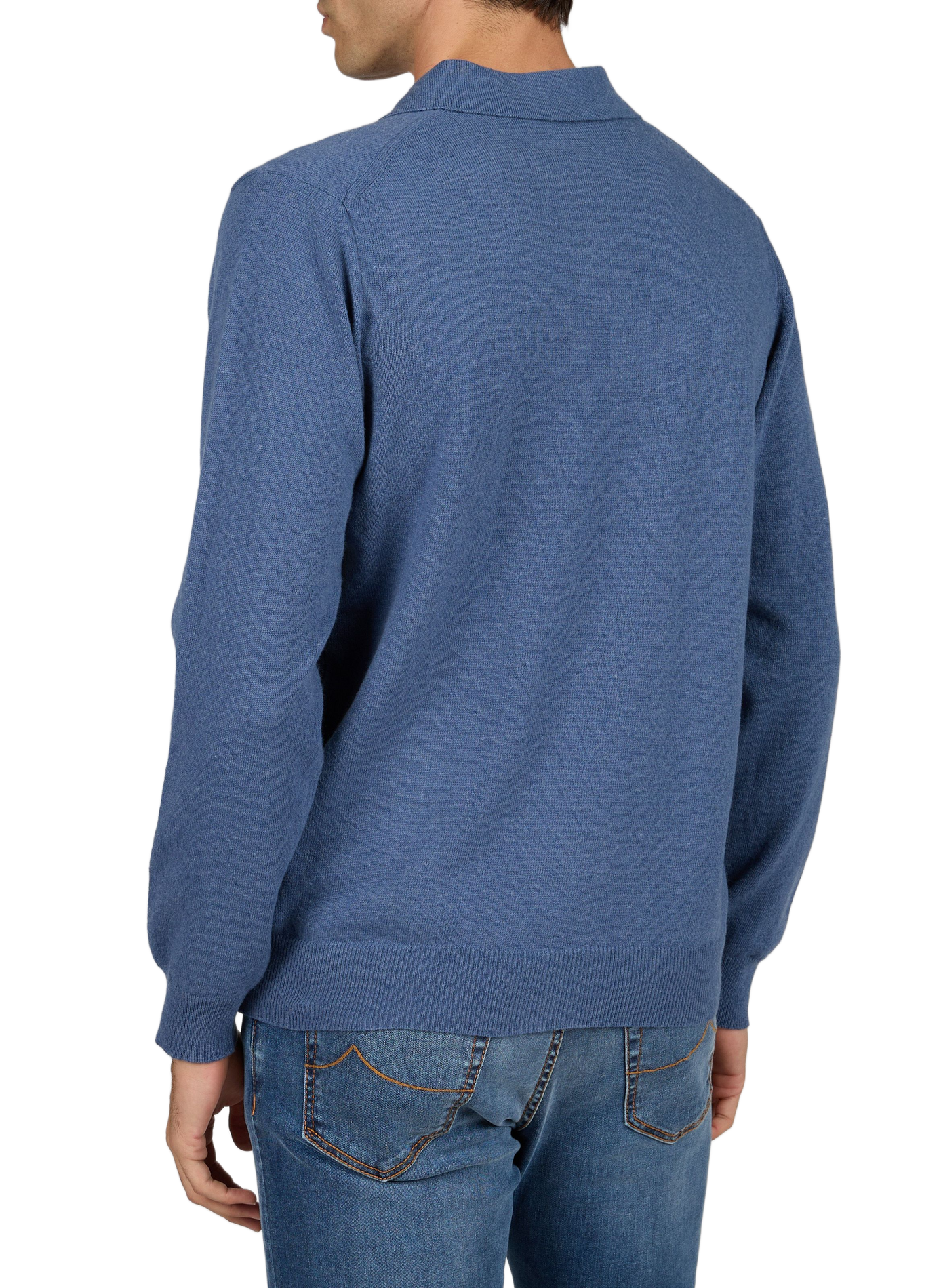 Gabino wollen polotrui LAFAURIE Blauw