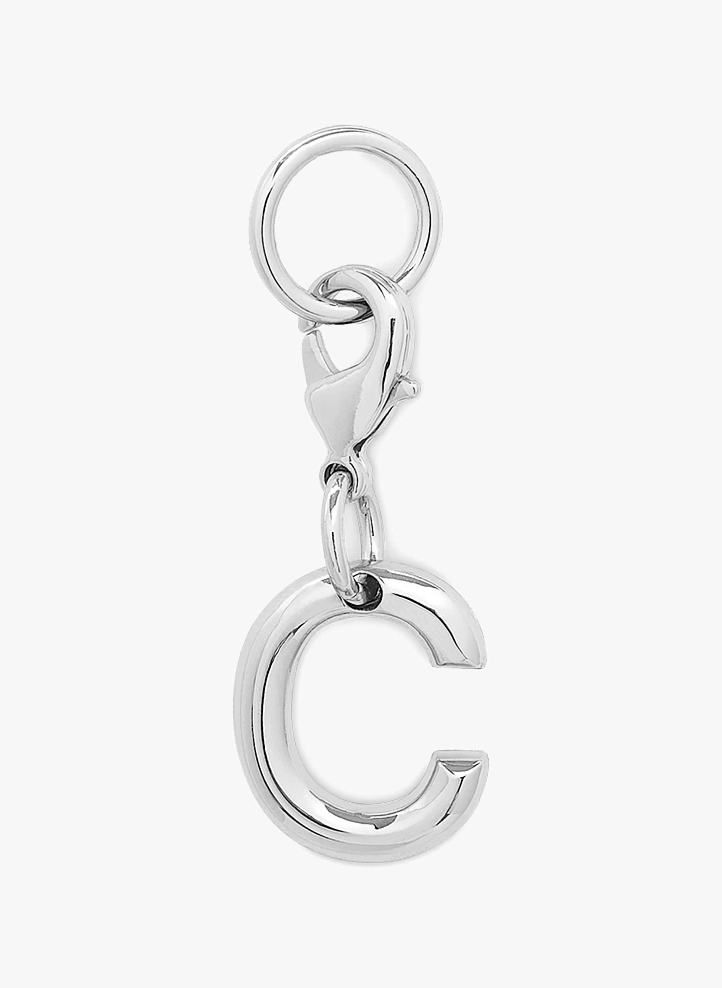 Charme lettre c argenté lancel LANCEL Argent