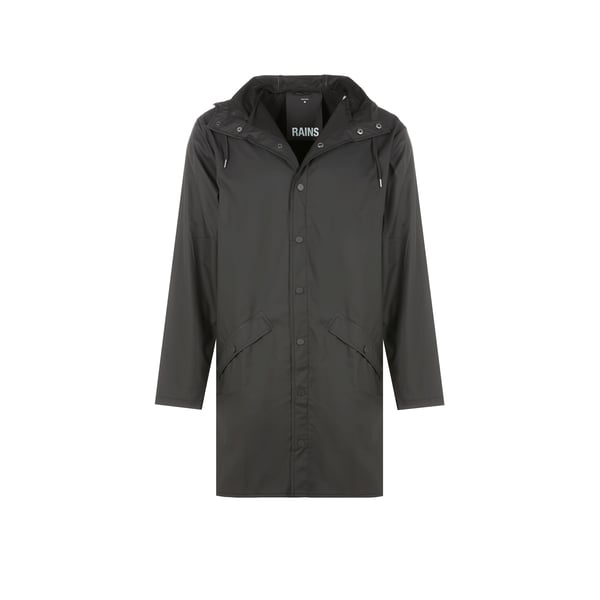 Imperméable long à capuche