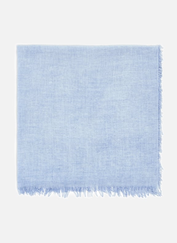 Plain scarf Blue by SAISON 1865 SAISON 1865 Plain scarf Blue